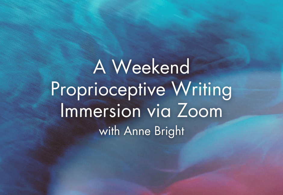 A Weekend PW Immersion via Zoom