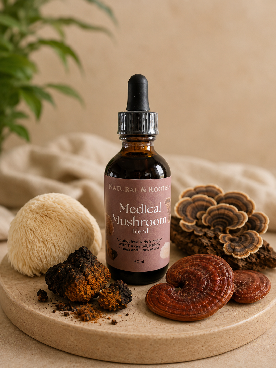Medical Mushroom Blend
