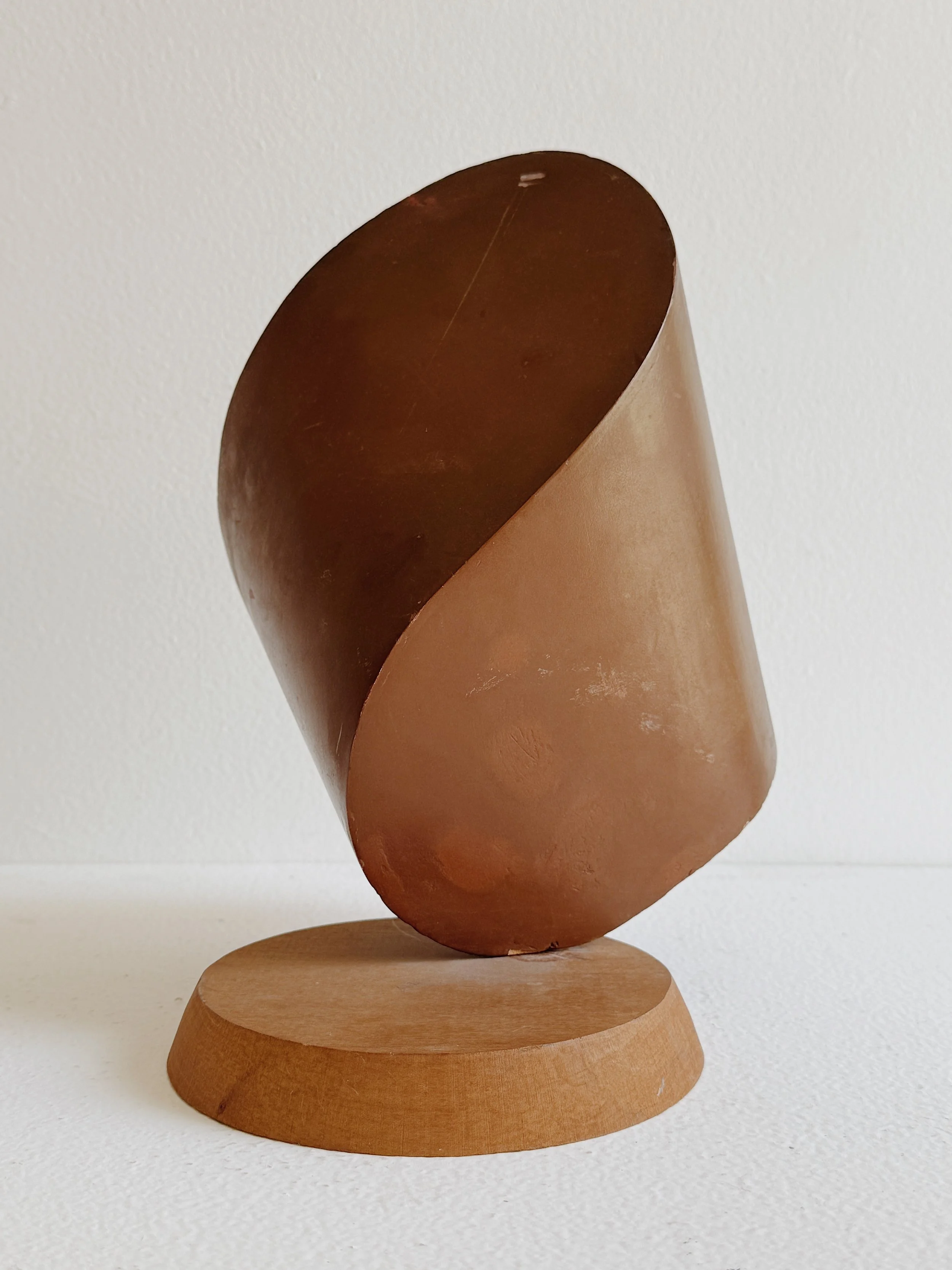 Mid 20th Century Modernist Floating Form on Base