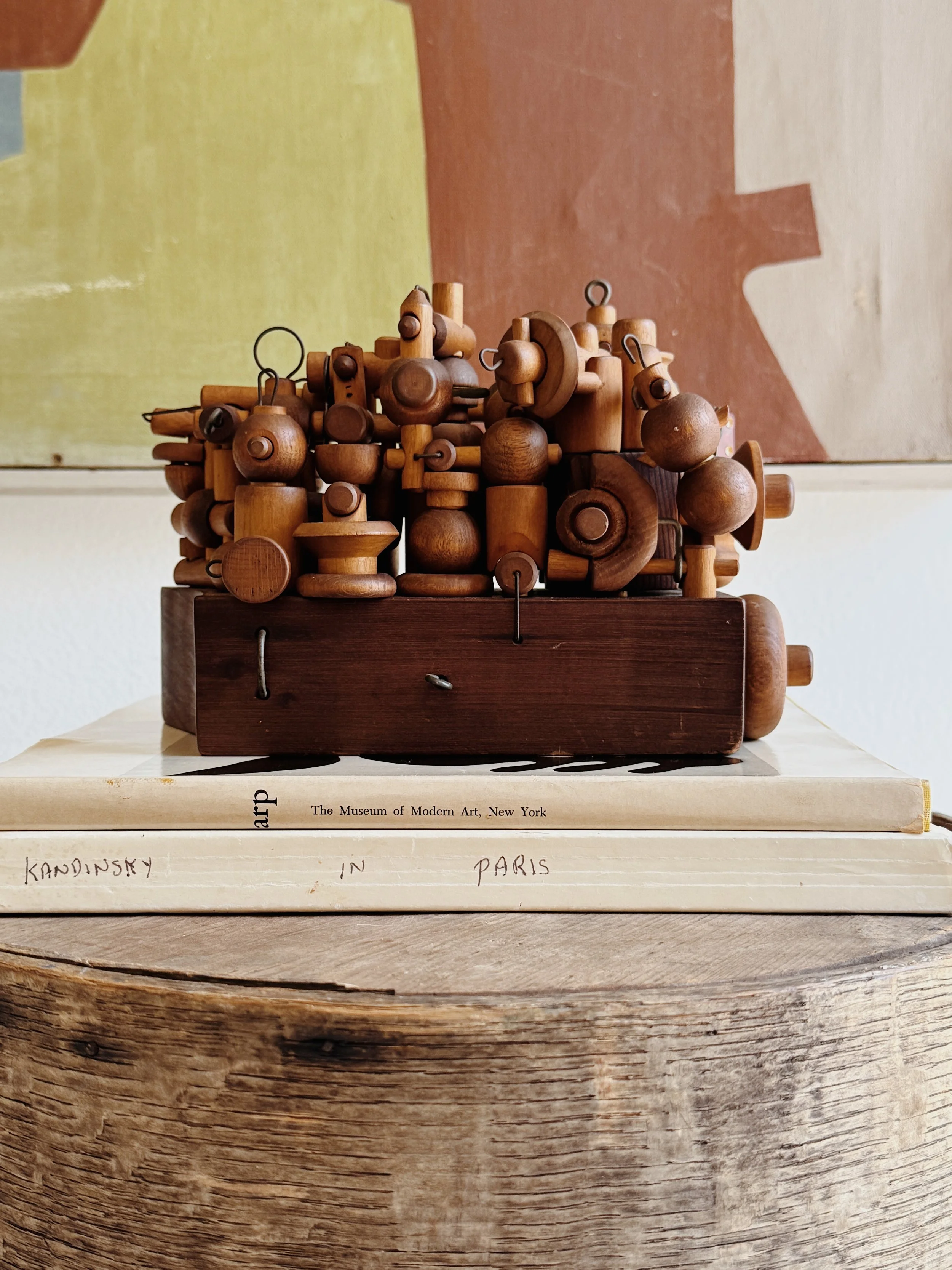 Elaborate Mid 20th Century Puzzle Box