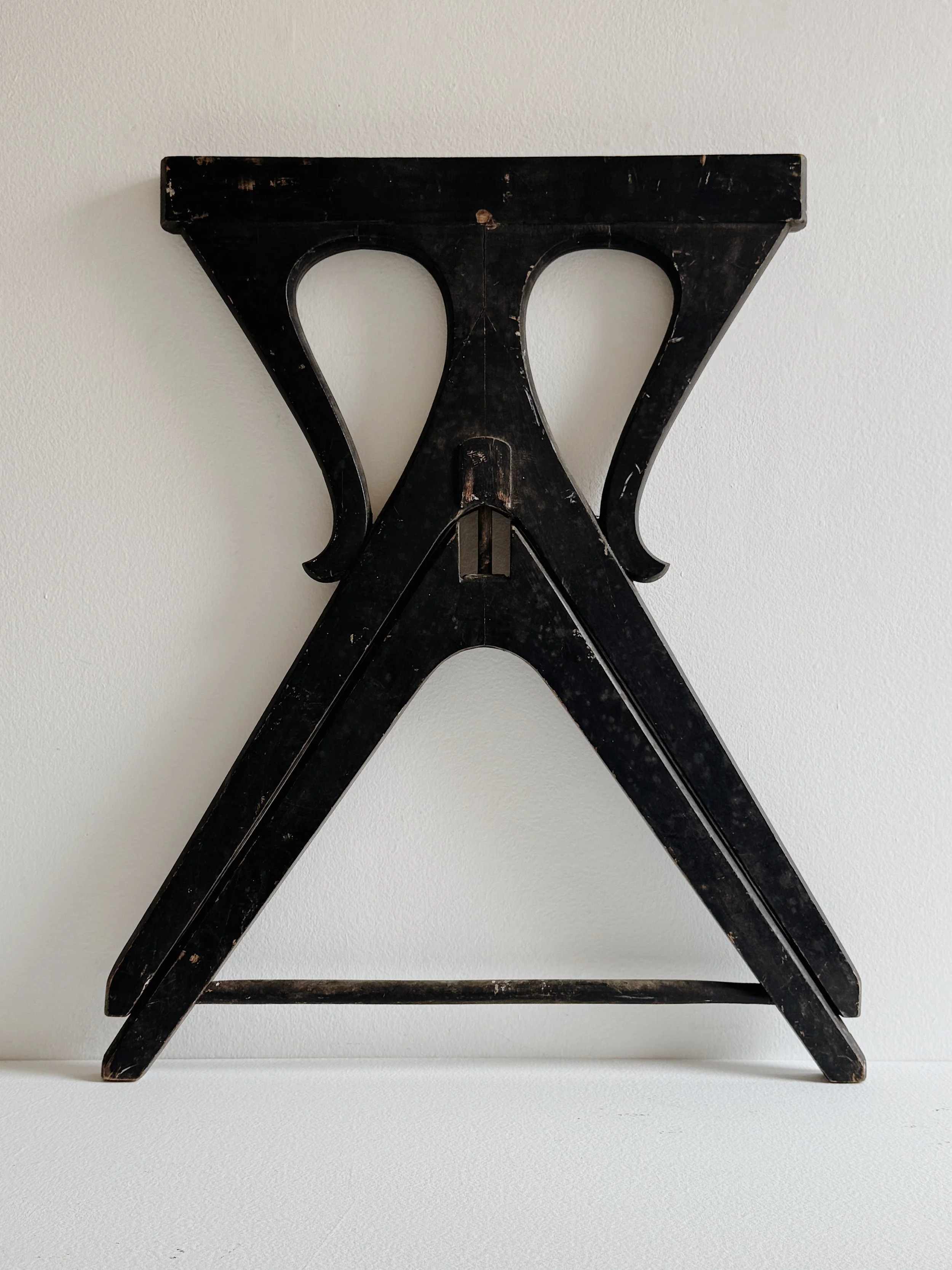 Antique Knock Down Table Base