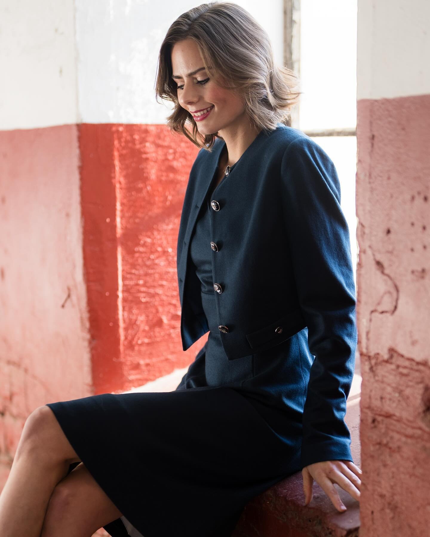 Gorgeous dresses with cropped blazers are the perfect combination for spring! #customclothes #womensfashion