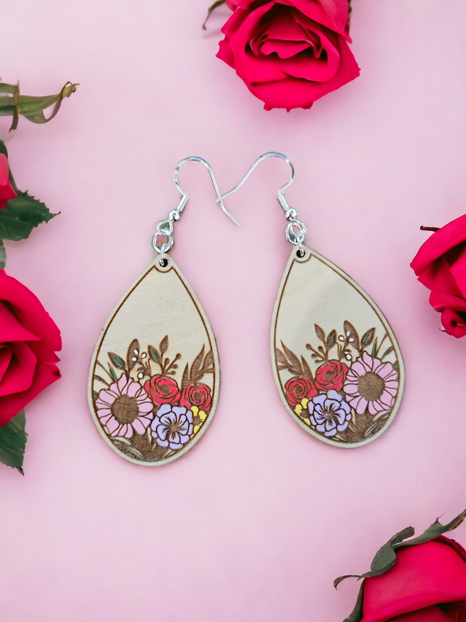 Floral Bouquet Dangle Earrings-PhotoRoom.png