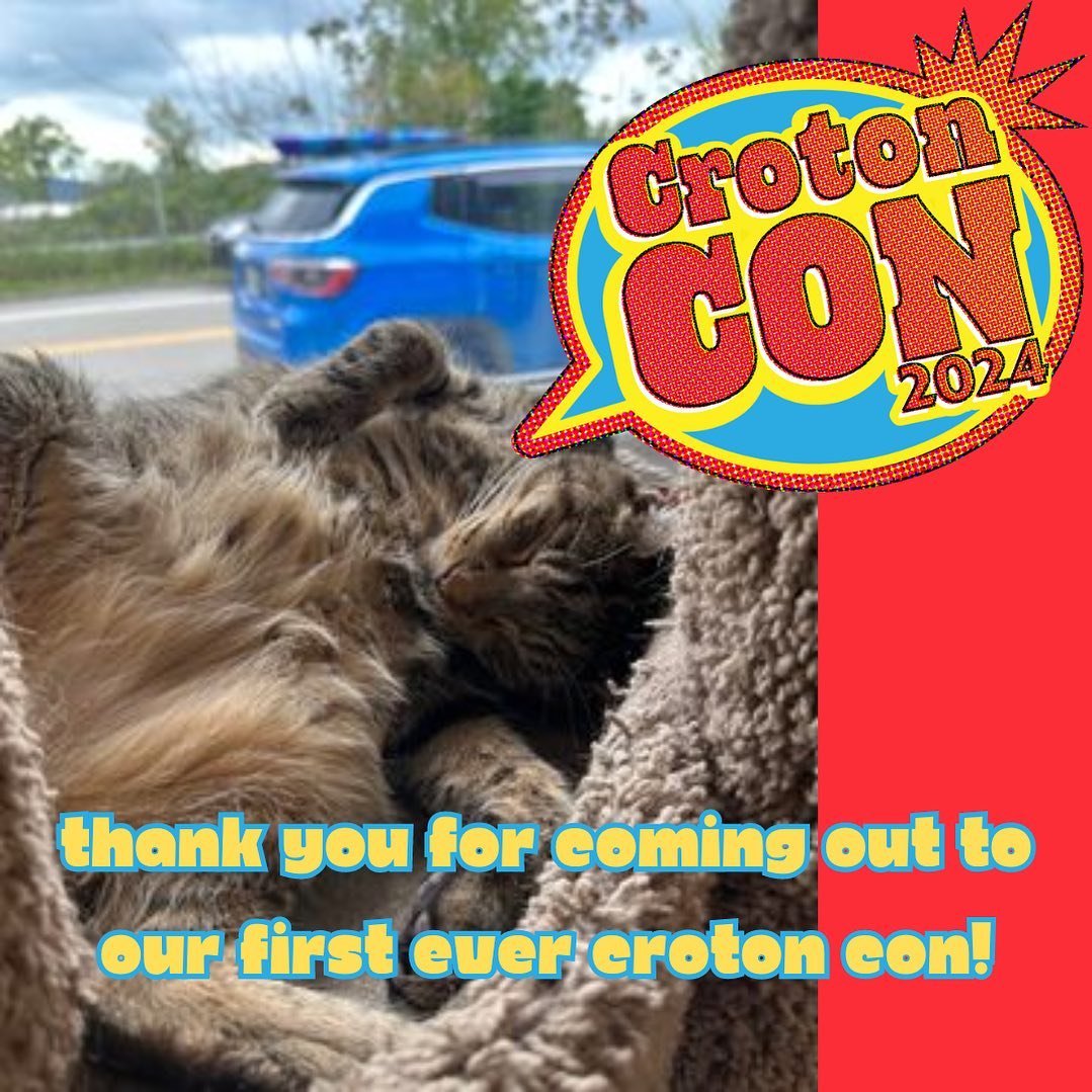 Thank you to everyone who came out for our first-ever Croton Con, sponsored by @villageofcroton 👾 We had so much fun seeing so many new and friendly faces!!