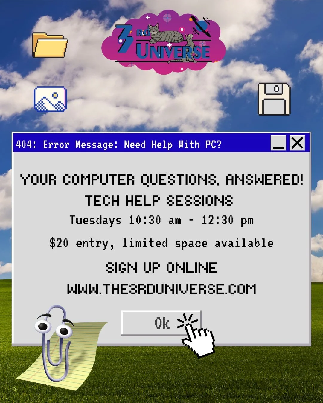 Get expert help for your phone, tablet, or PC in a small group environment! Tech expert Bryan will help you navigate your new (or new to you) devices with care and compassion. Bring up to 10 tech-related questions to be answered during the session. E