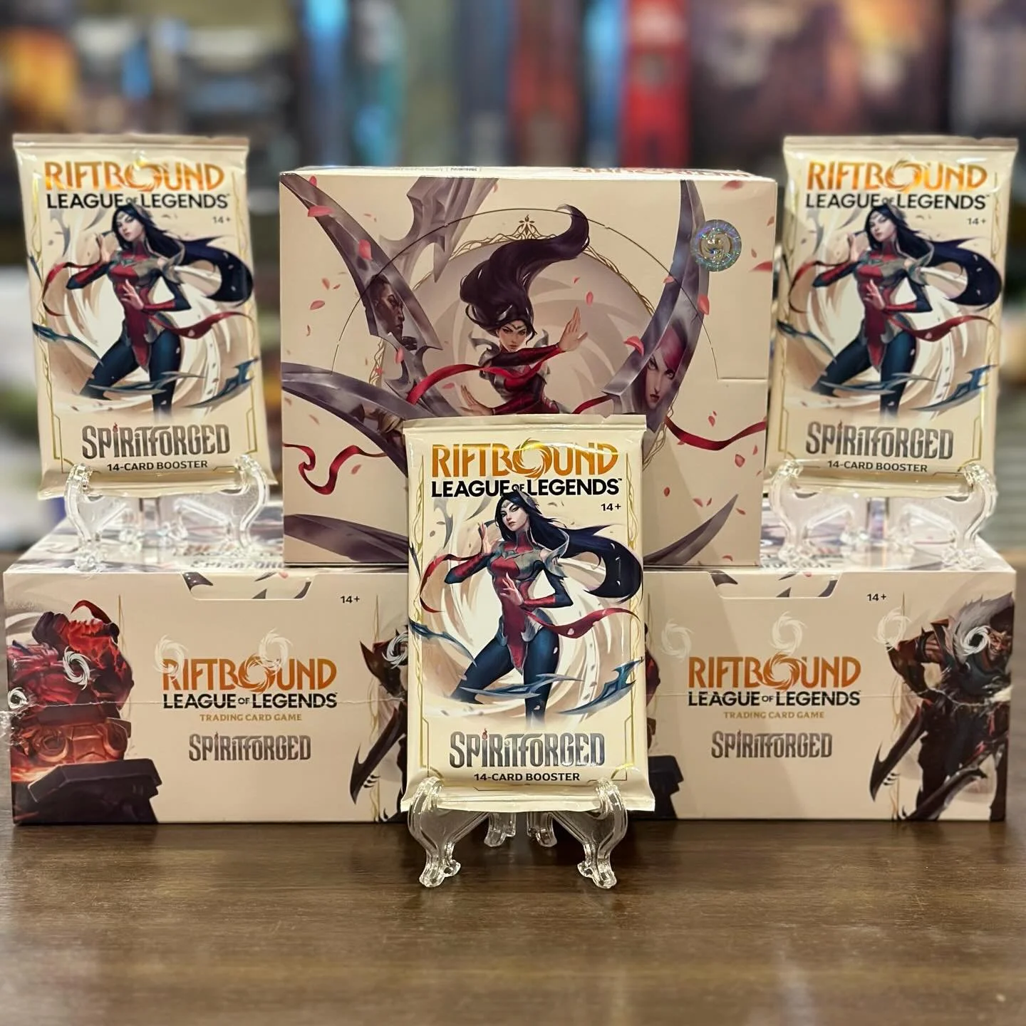 #RiftBound Spirit Forged booster packs are now in stock! ***Limit of 10 packs per customer*** 
#LeagueOfLegends #SpiritForged #TCG #Westchester