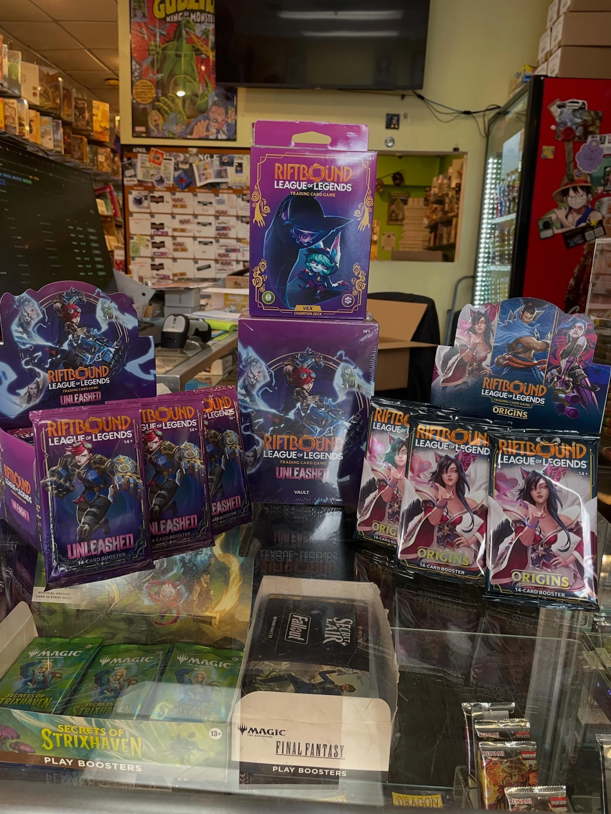 League of Legends #riftboundunleashed is now available @3rduniverse ! We also have #riftbound events available on our websit! #lgs #riftboundleagueoflegends