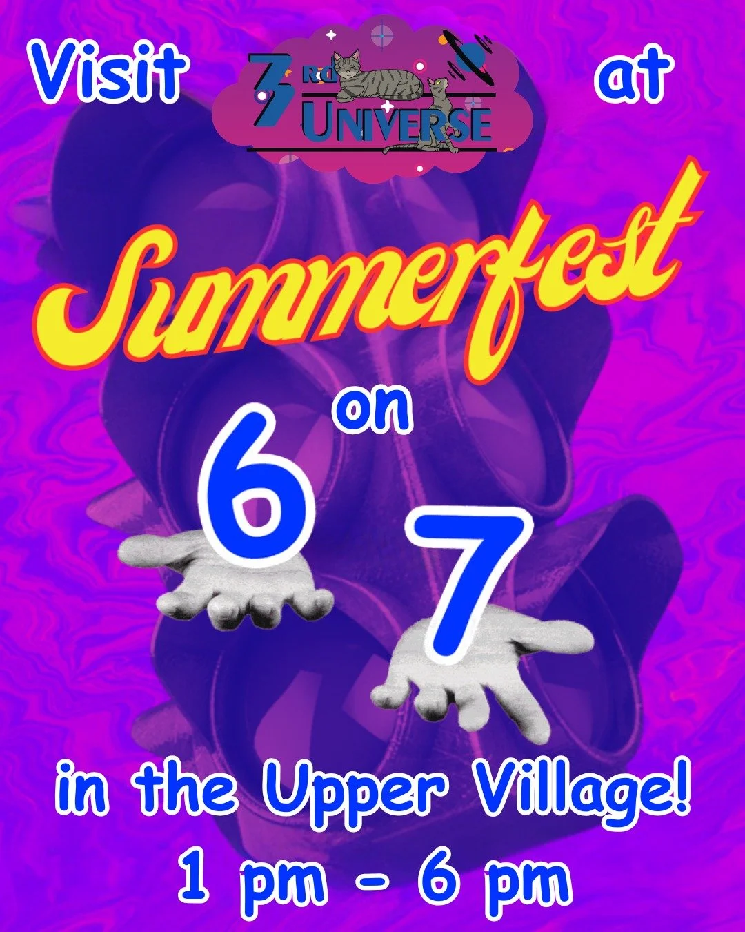 Whether the Village purposefully scheduled Summerfest for 6/7 or not is up for debate, but what isn't up for debate is how much fun we're gonna have 🎉 See you all in Croton's Upper Village this Sunday, June 7th (actual 6/7 👋👋) from 1 to 6 pm! Enjo