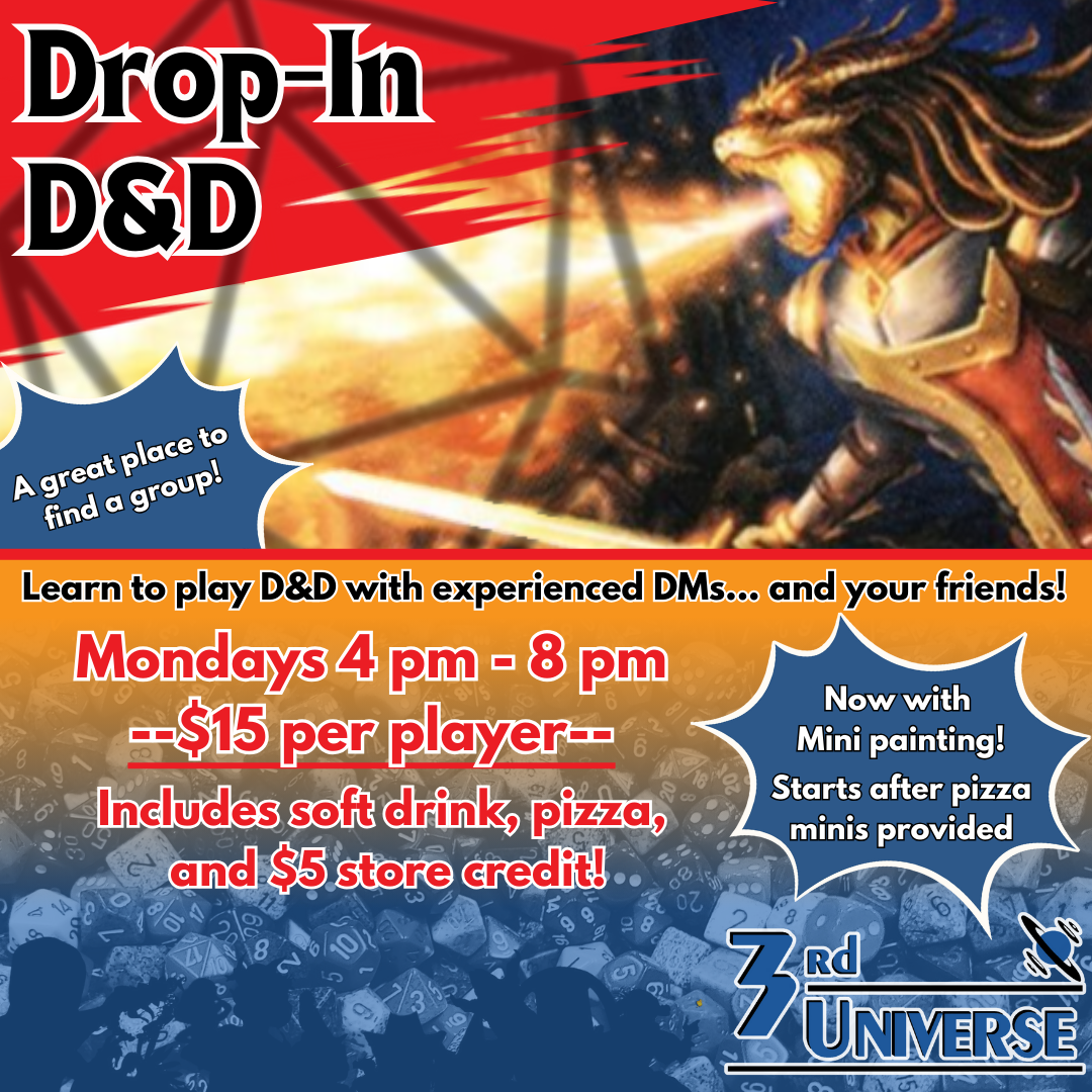 Monday D&D Drop-In Session