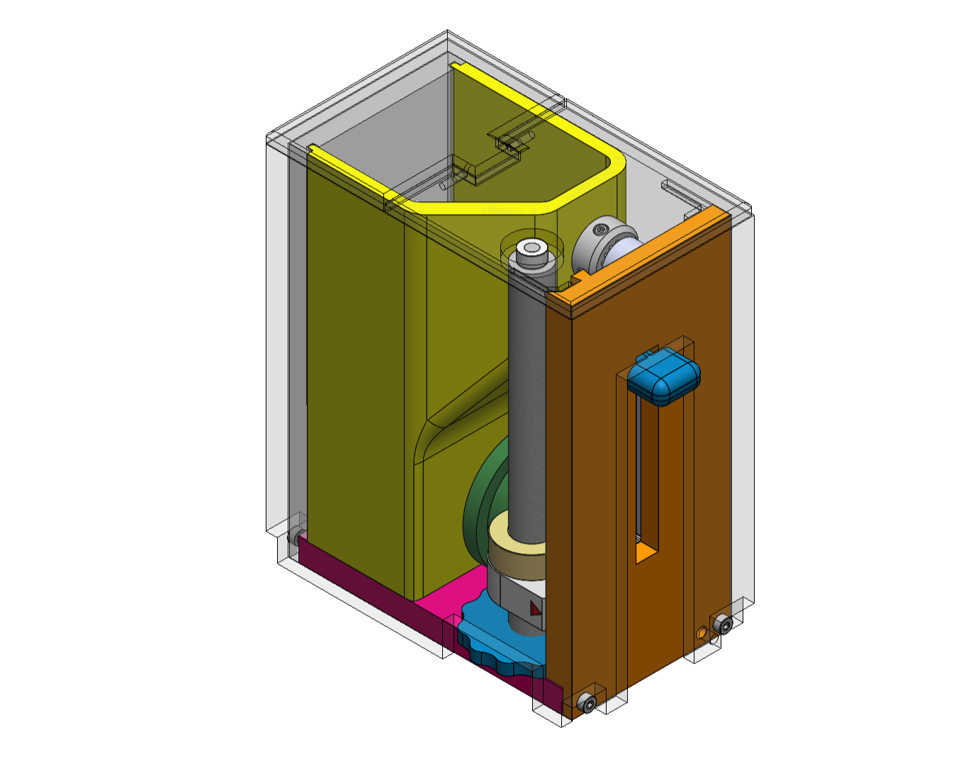 Final CAD Assembly Isometric Right View