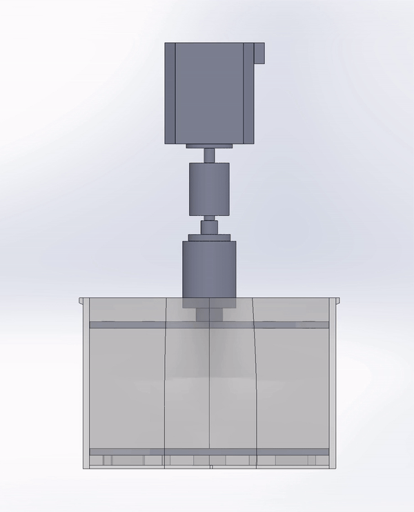 Final CAD Motor & Piston Sub Assembly