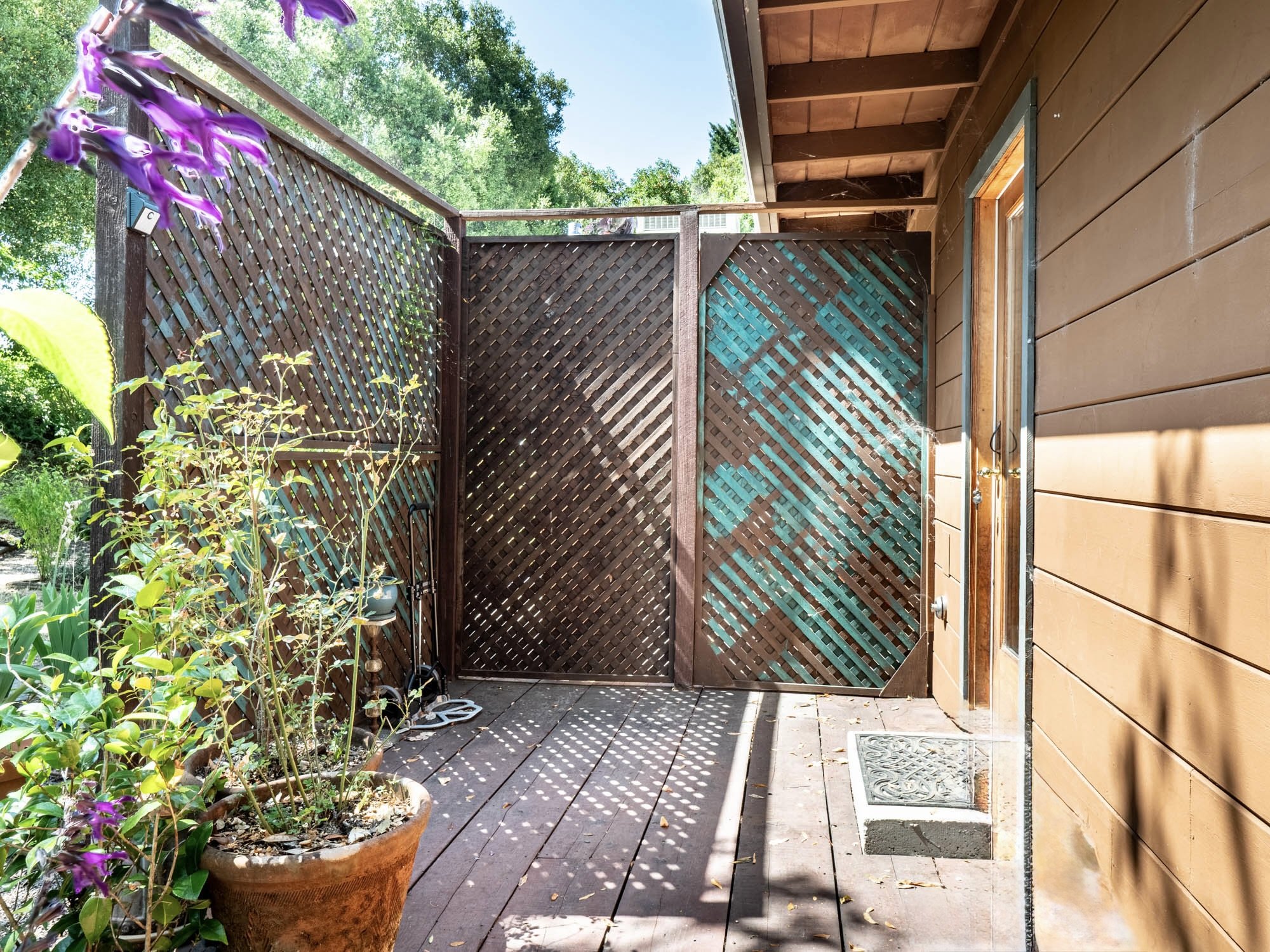 The entrance to the Studio