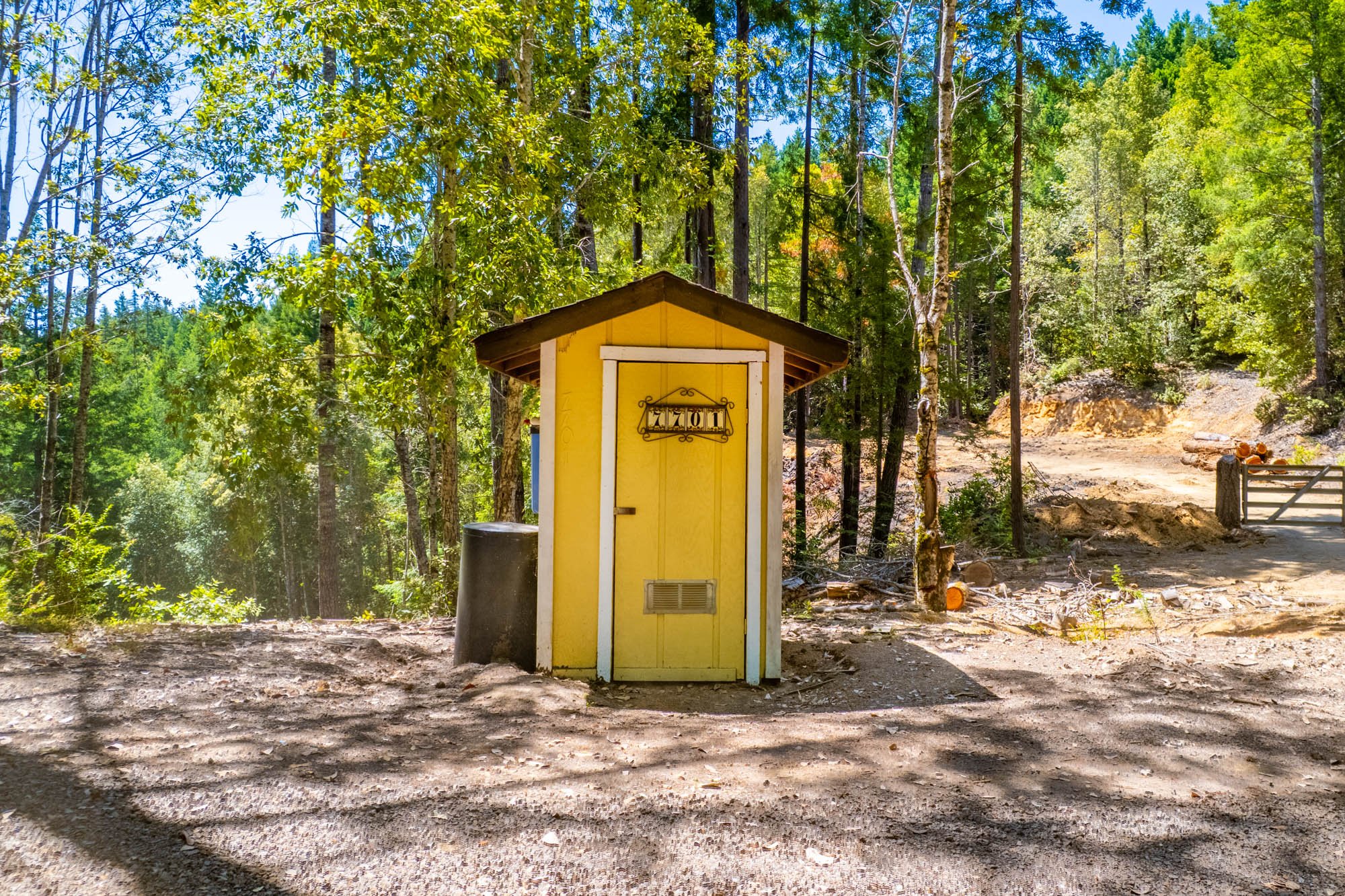 The well house. There is a treatment system in place - UV and softening. The home is served by treated water. The irrigation water is untreated.