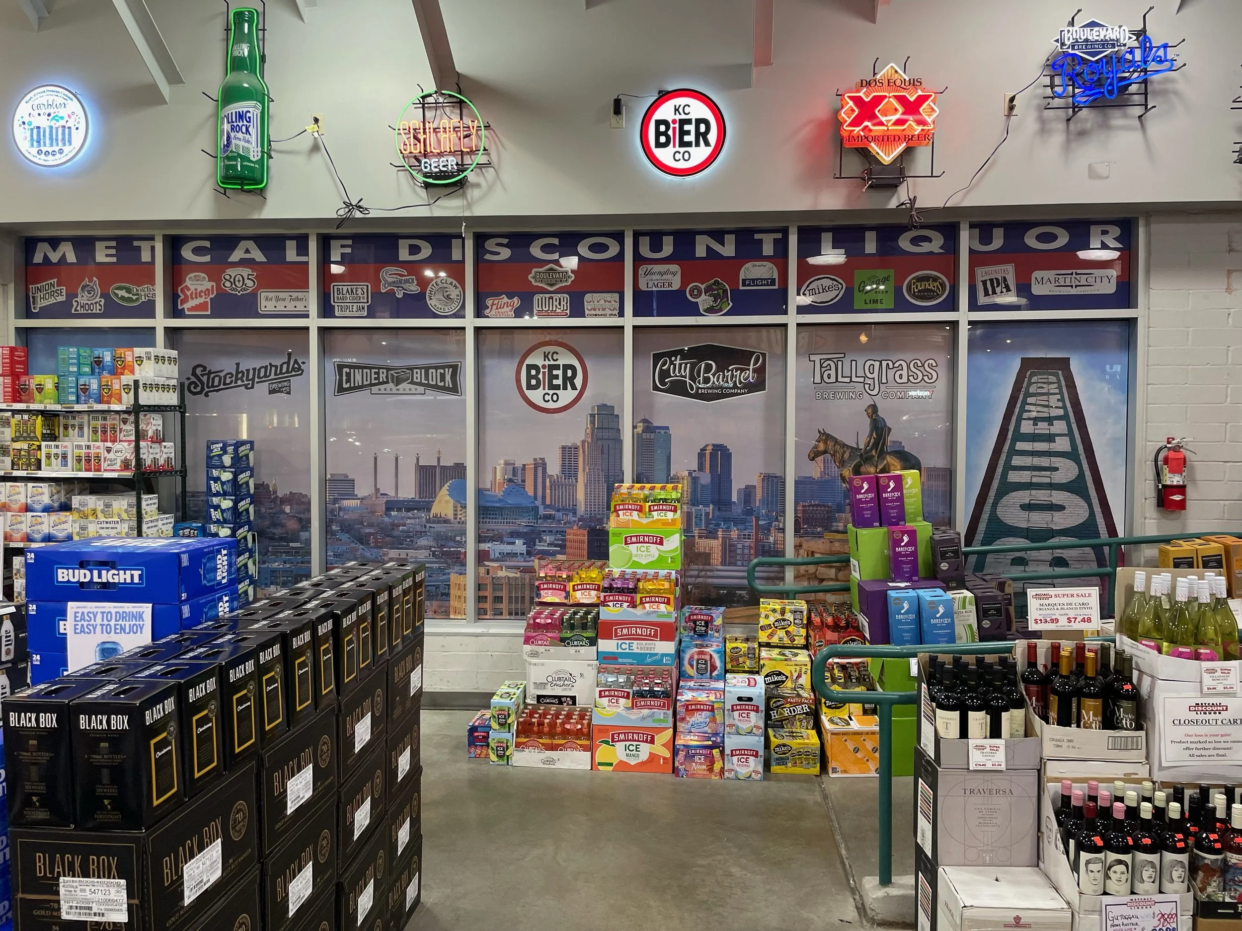 Metcalf Discount Liquor - Window Film