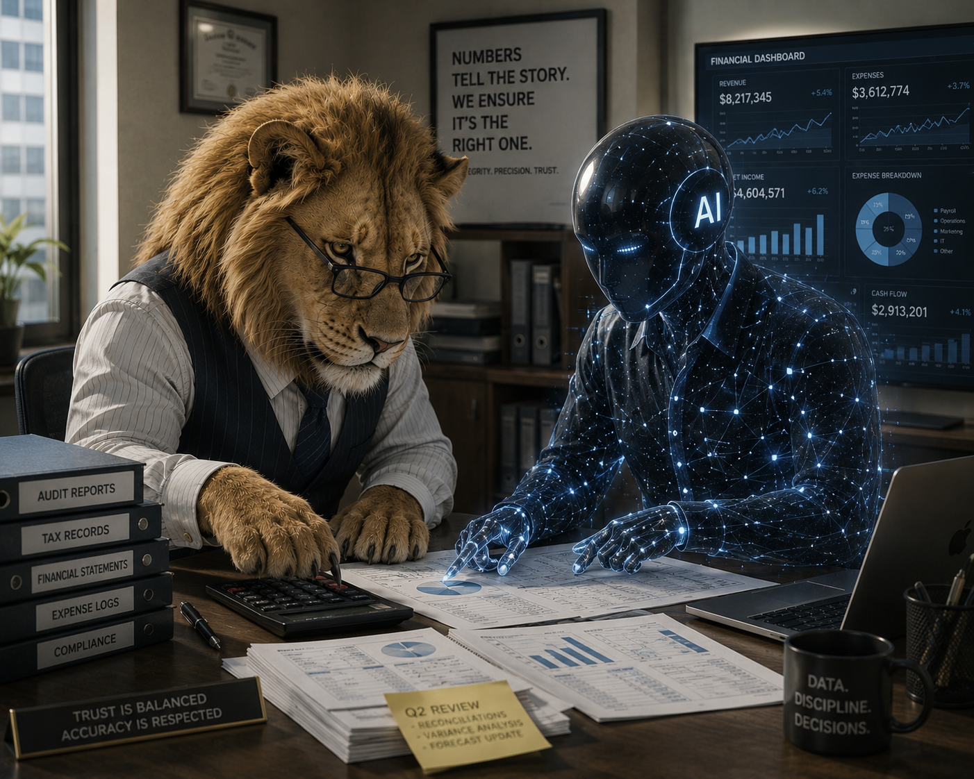 From the Desk: TRUST. Accounting and Artificial Intelligence.