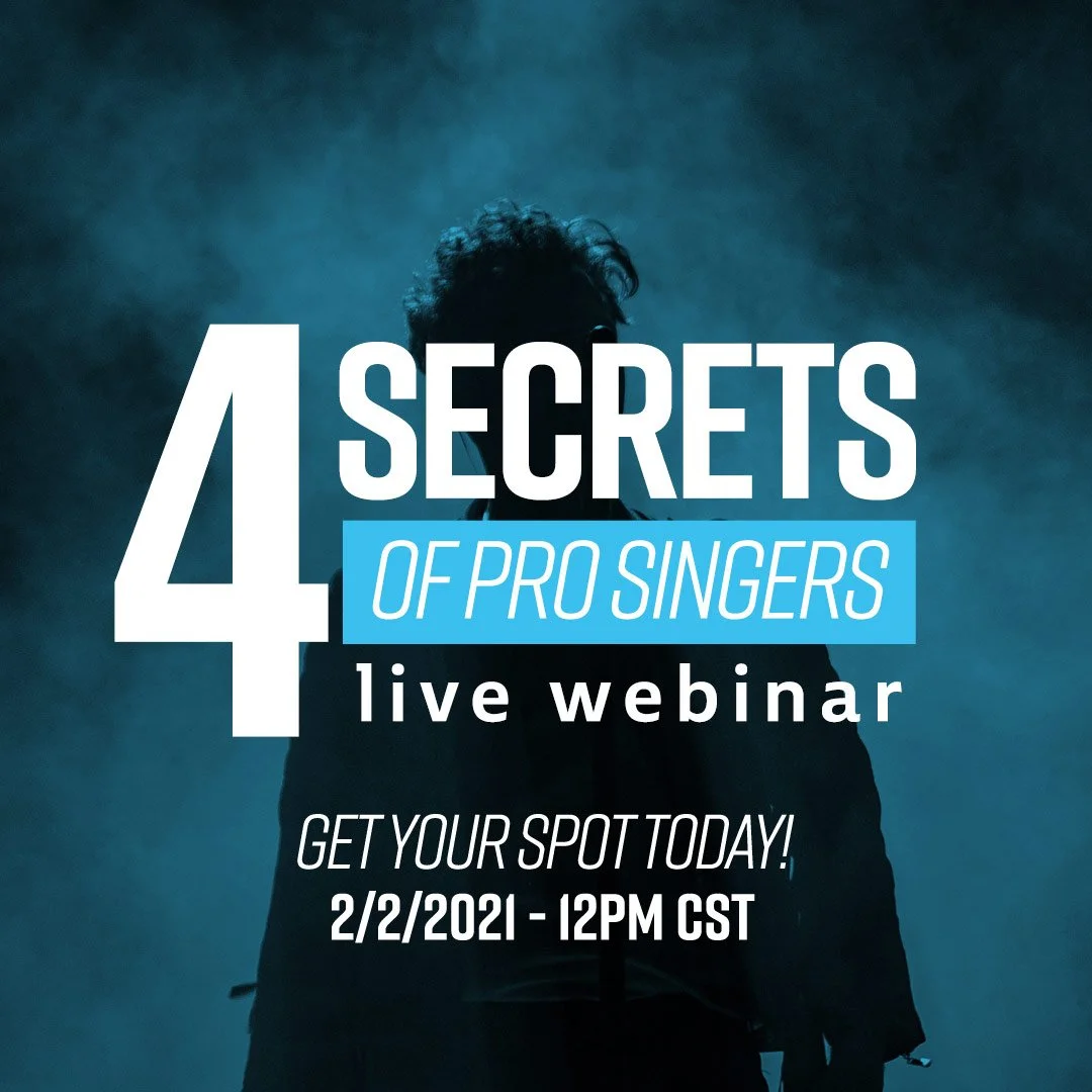 Top 4 secrets of pro singers