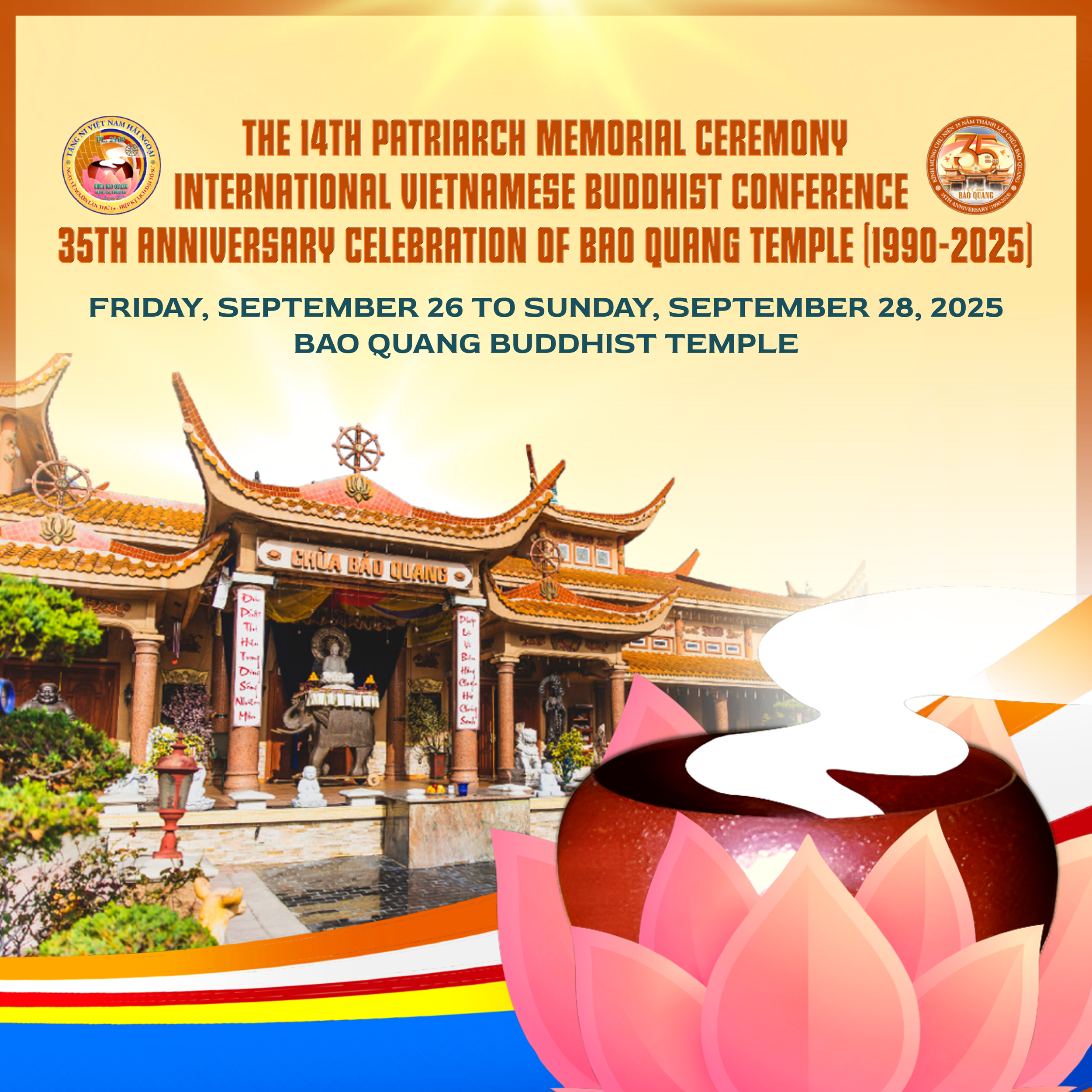 The 14th Patriarch Memorial Ceremony | International Vietnamese Buddhist Conference