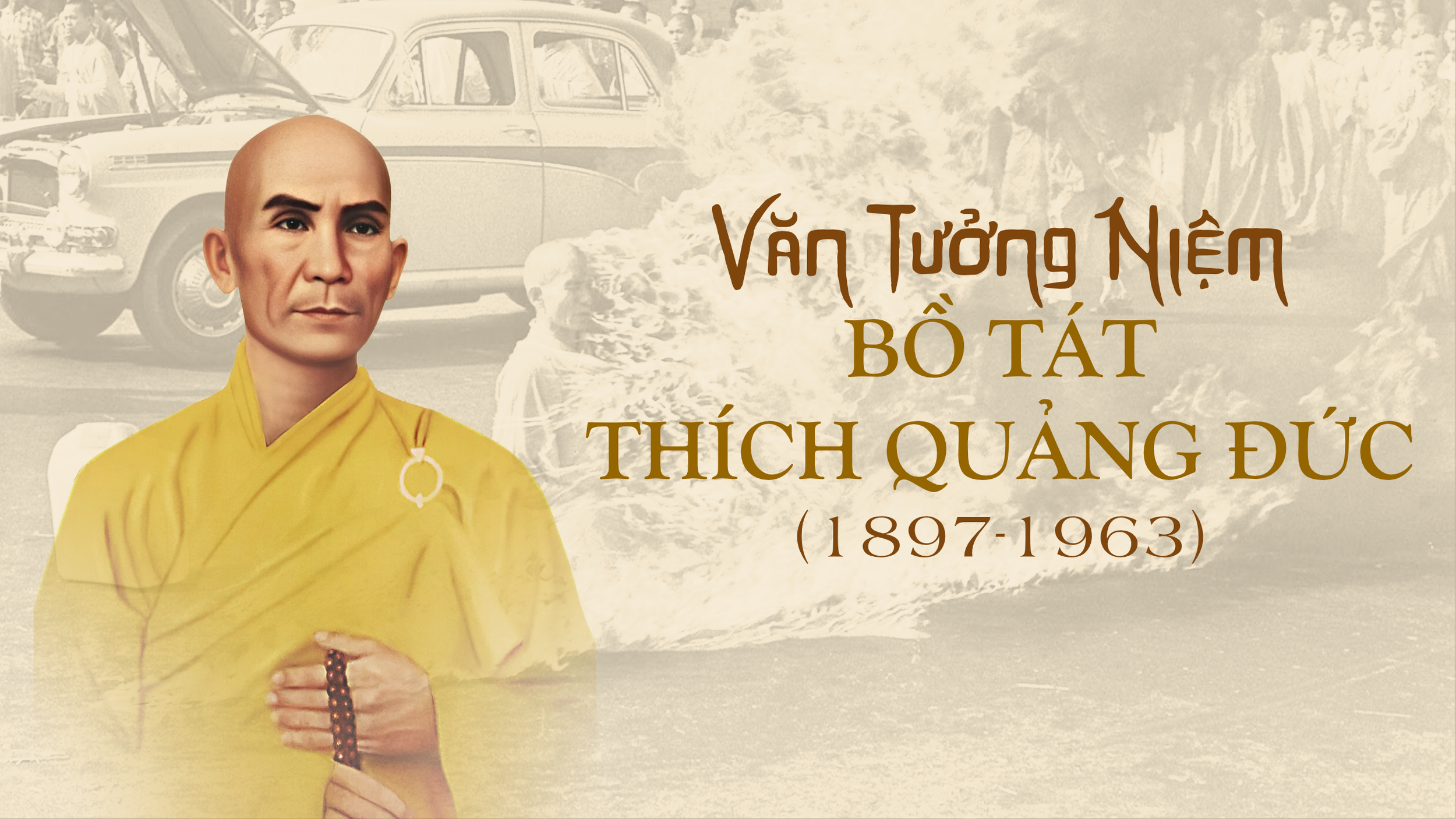 Văn Tưởng Niệm Bồ tát Thích Quảng Đức
