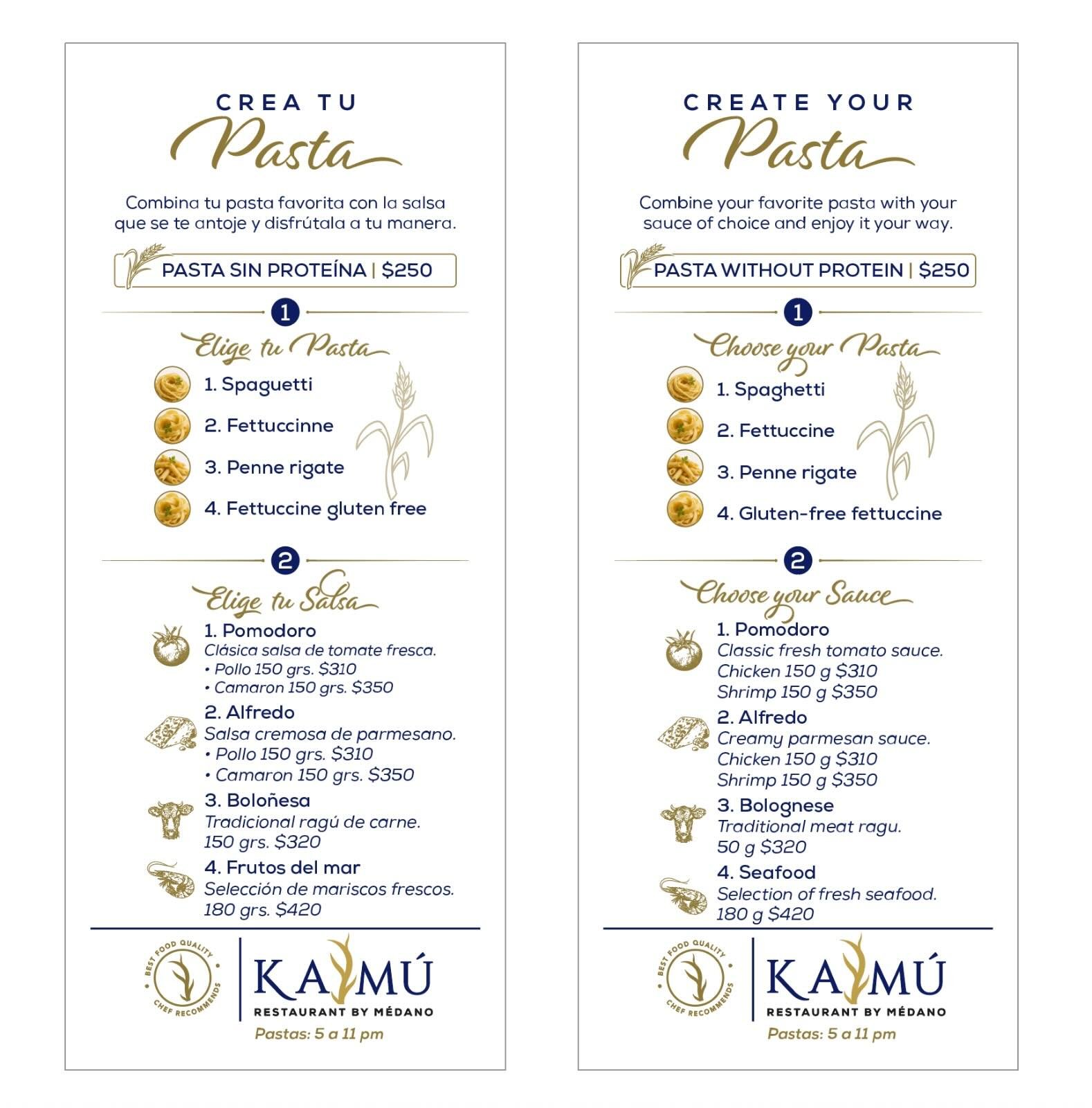 Create your own pasta