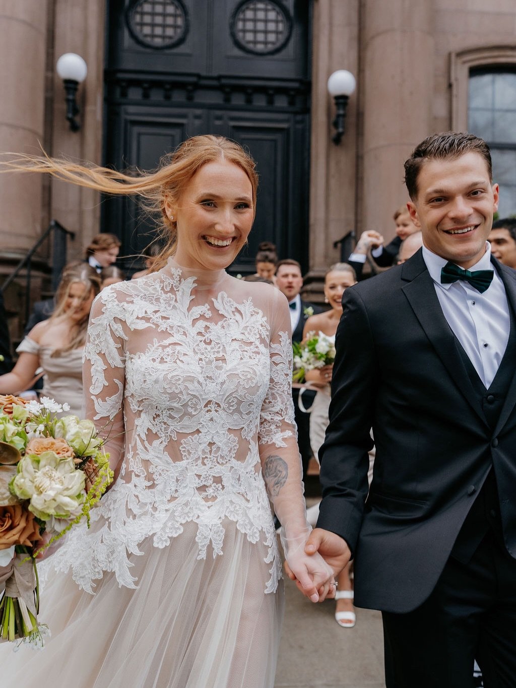 this entourage 🔥

Hot take: Big wedding parties bring amazing energy. But they are not low maintenance.

More people =
More timing
More logistics
More florals
More movement

If you&rsquo;re dreaming of a full entourage, build your timeline and budge