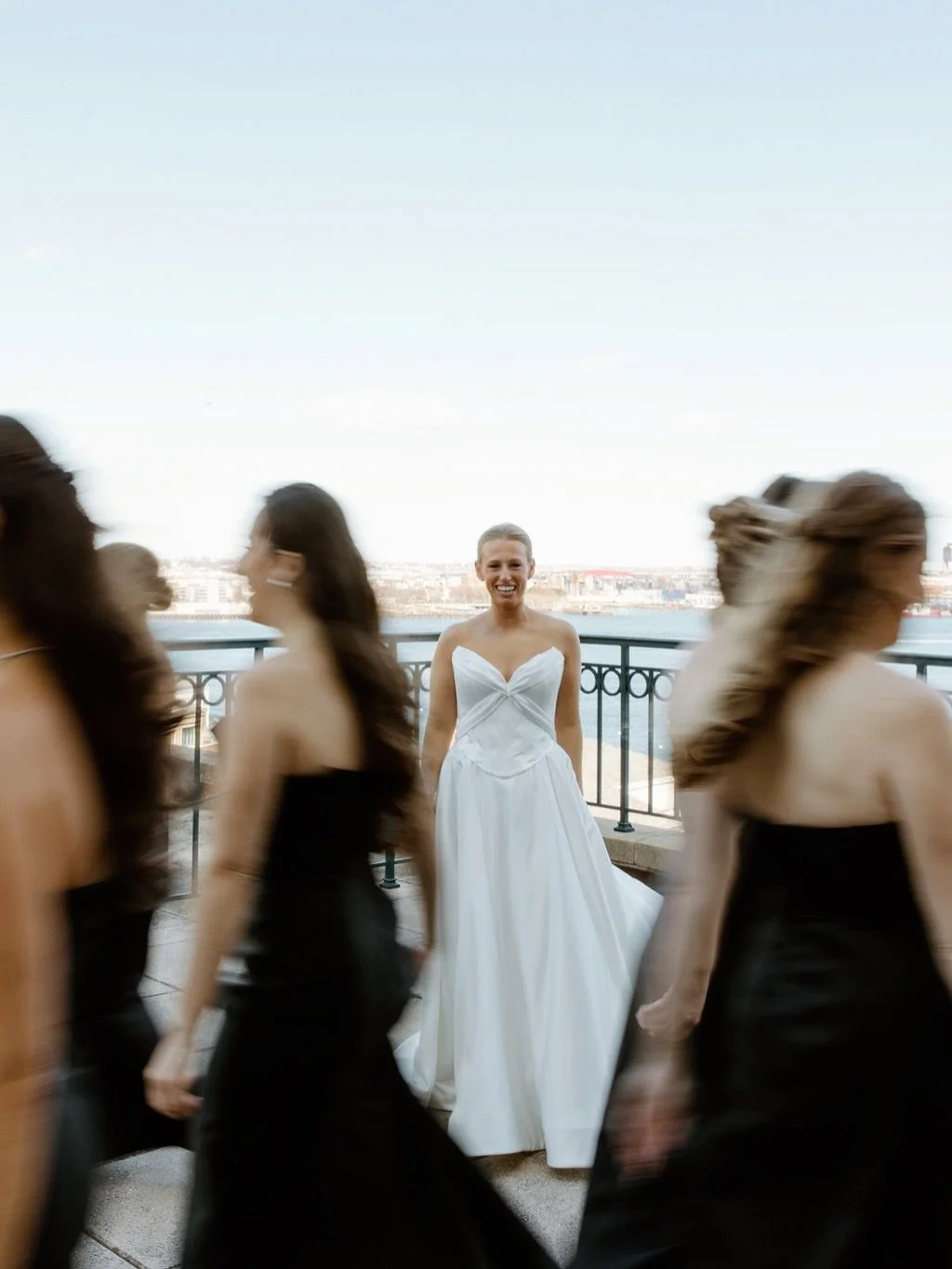 the photo vs bts 👯&zwj;♀️👰🏼&zwj;♀️👯&zwj;♀️

 
Couple: @carlyuliss @nmishol
Venue: @bostonharbor_weddings @bostonharborhotel
Planner: @rosandco.weddings
Photographer: @melodypillingphotography 
Content Creator: @yourstorybysteph 
Florist: @flowers