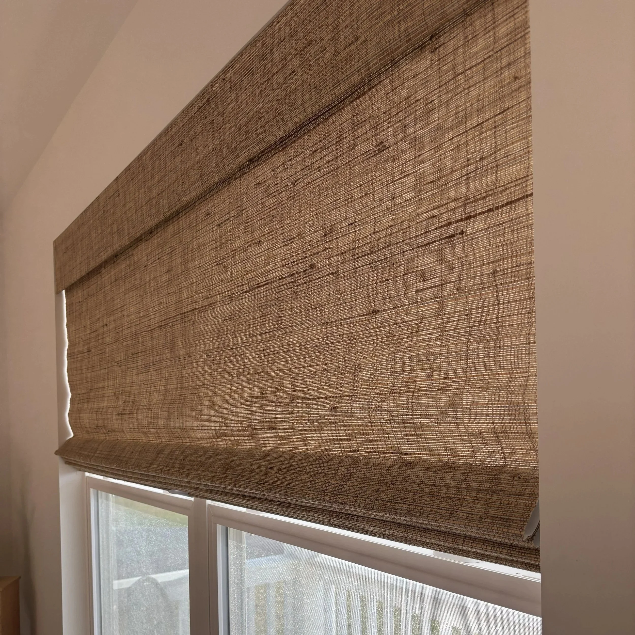 Woven Wood Roman Shade Hunter Douglas