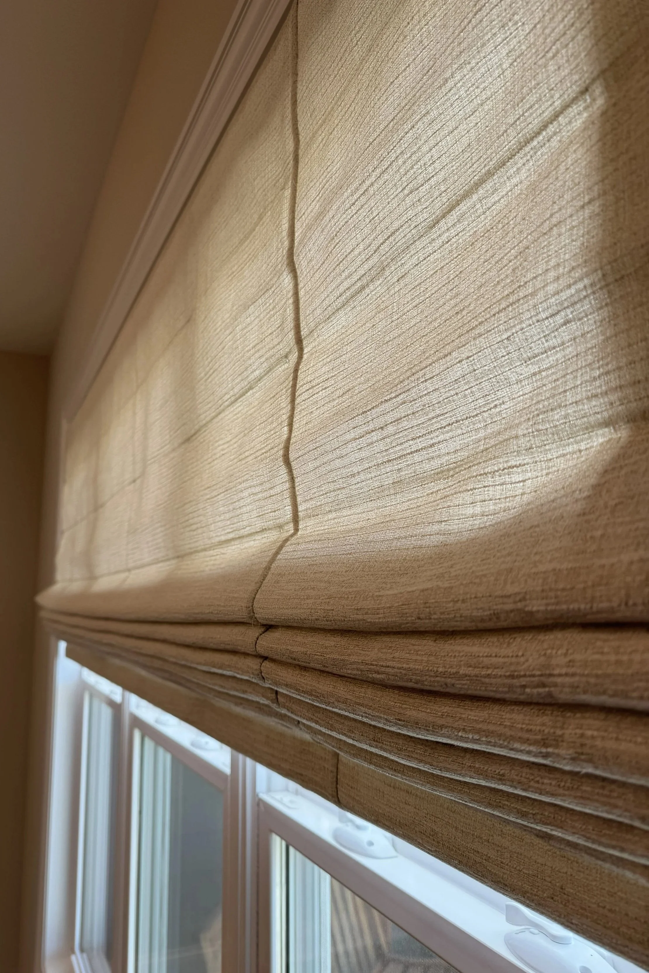 Roman Shade Stack Hunter Douglas