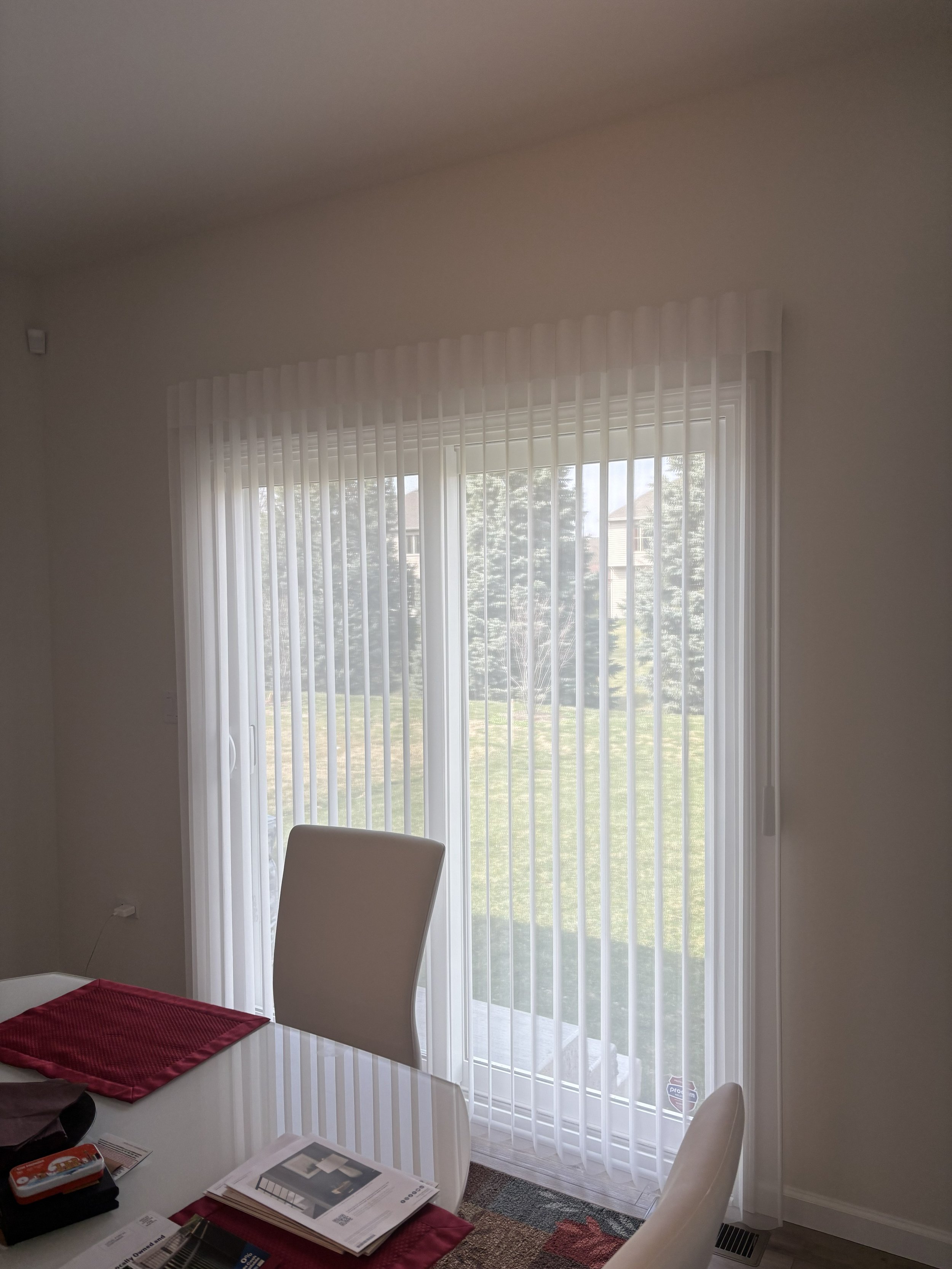 Luminette Sheer Patio Slider Door Shade Hunter Douglas