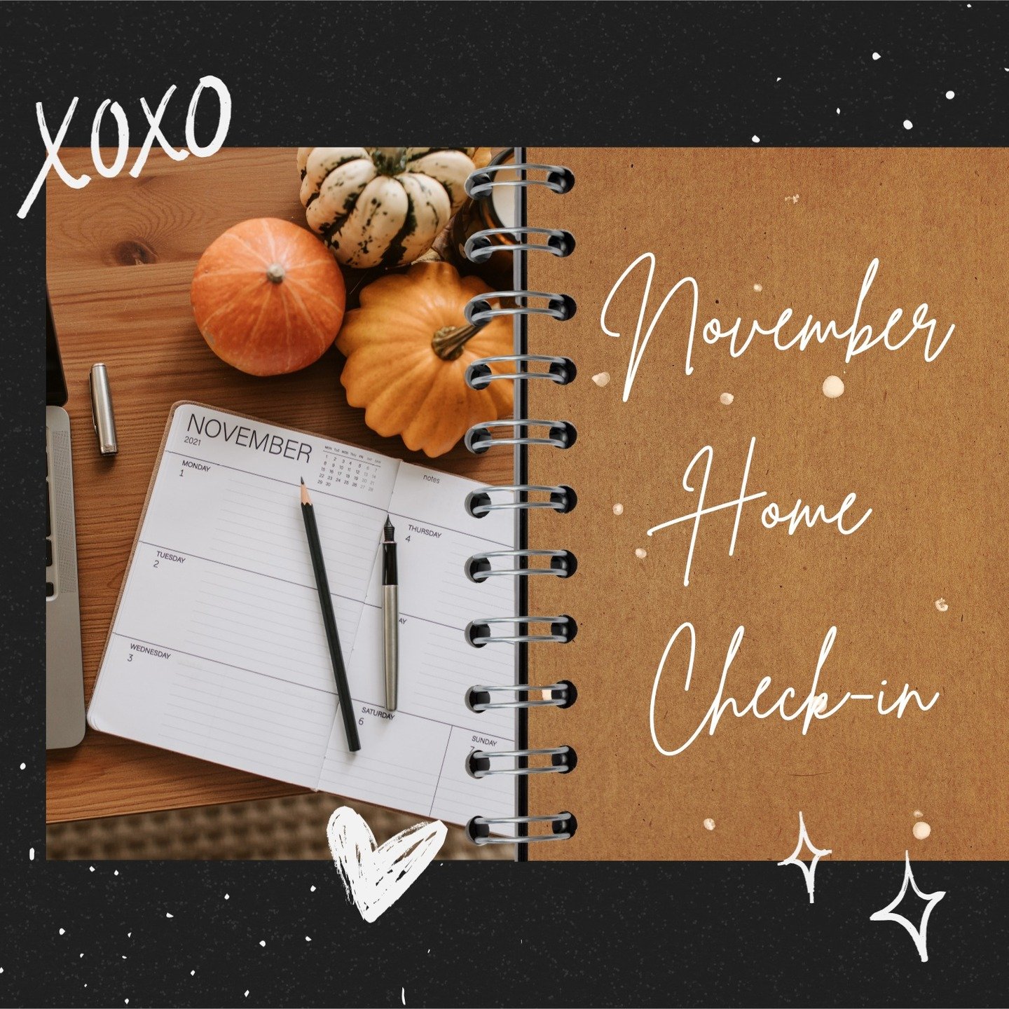 Your November Home Check-In is here! 

This month is all about cozy vibes and calm energy, before the holiday hustle begins. Whether it&rsquo;s adding a few warm lights, restyling a space for guests, or tackling that one corner that&rsquo;s been bugg