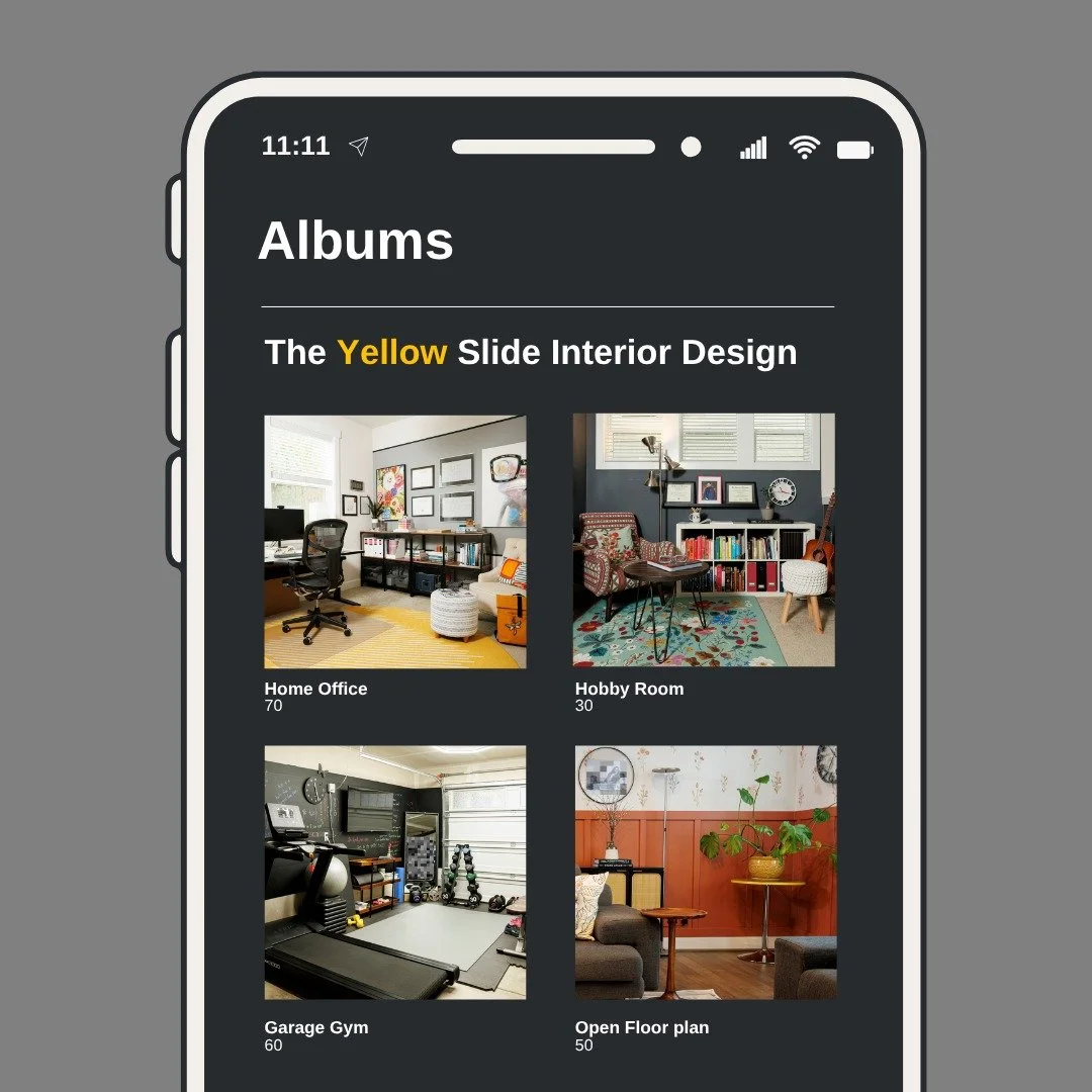 At The Yellow Slide, we love designing rooms that refuse to do just one thing...think...
Family Rooms
Home offices and studios
Garages and Basements
Open Floor plans
Hobby and Recreational rooms
2-in-1 rooms

If you want to unlock the potential of yo