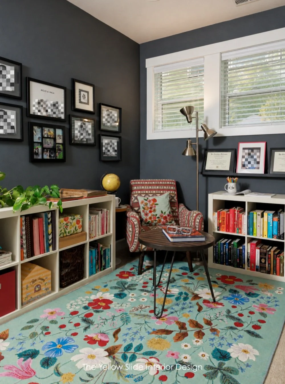 &lsquo;The Lost Hour&rsquo; is a hobby room project that takes a corner at the top of a stair landing to create something functional, purposeful and FULL of personality, for the entire family!😍

Photo by @brookefitts.photo 

[Seattle interior design