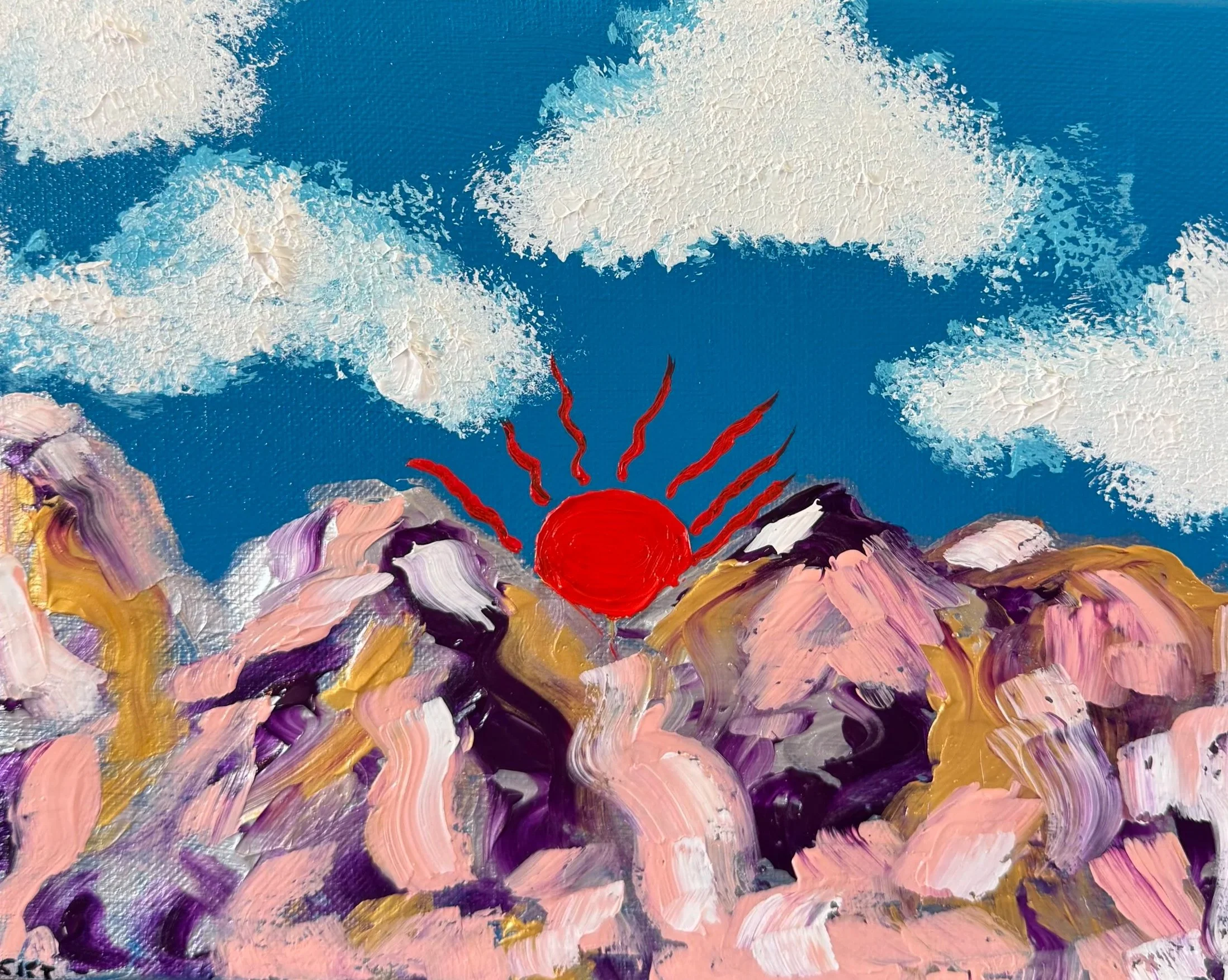 Red Mountain Sun