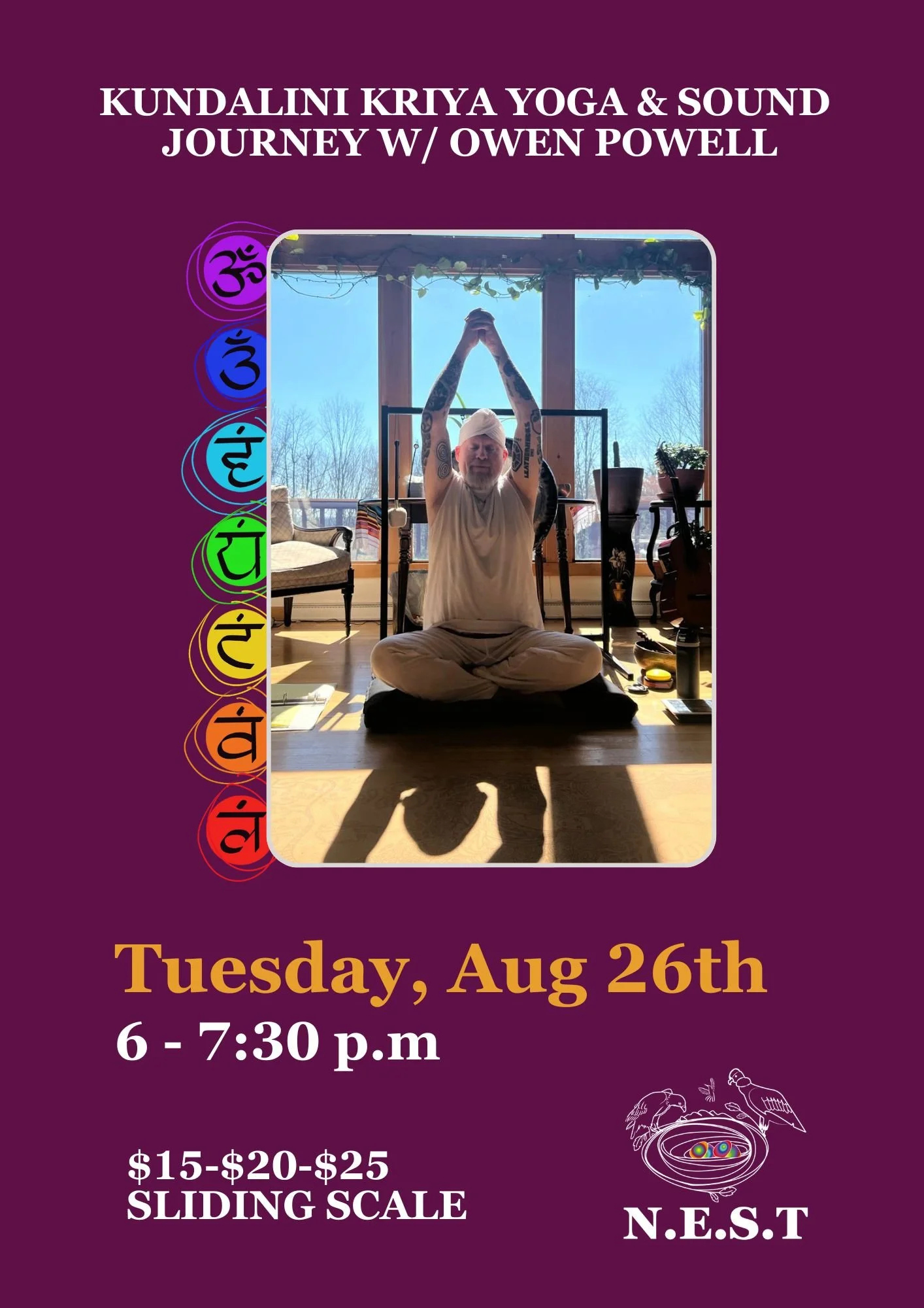 Kundalini Kriya Yoga & Sound Journey w/ Owen Powell