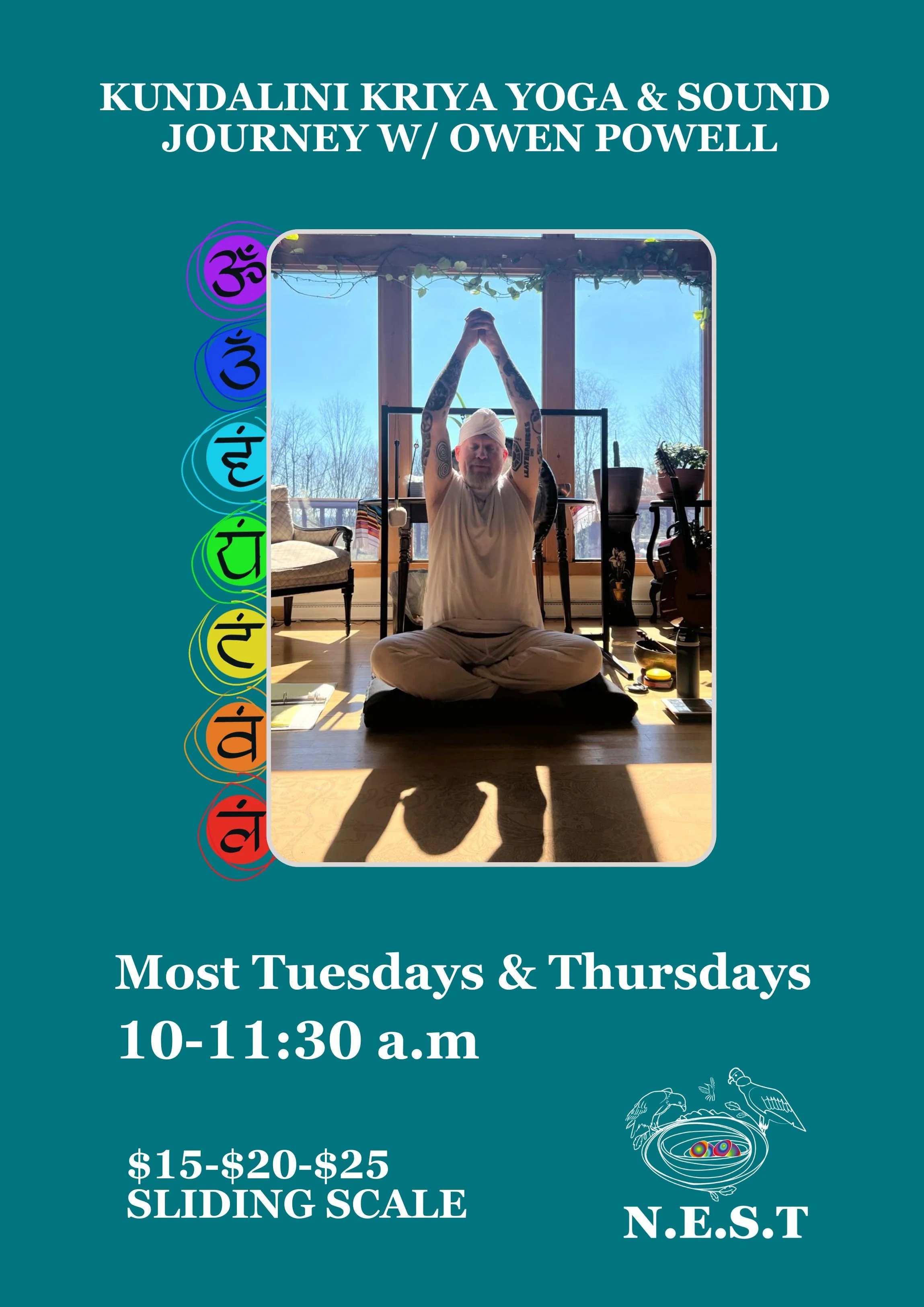 Kundalini Kriya Yoga & Sound Journey w/ Owen Powell