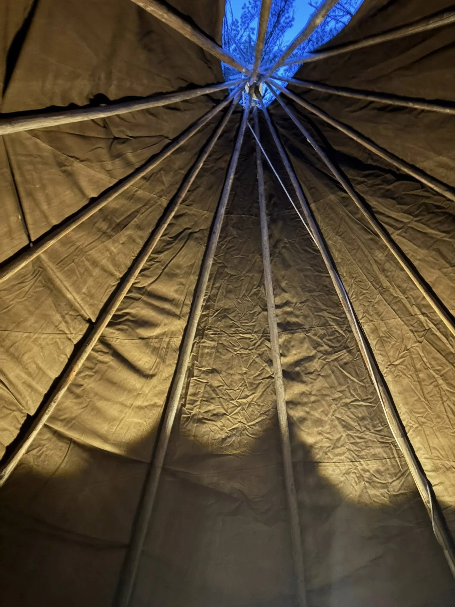 Raising the Tipi: A Day of Community, Resilience, and Gratitude