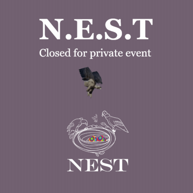 N.E.S.T. closed for private event 