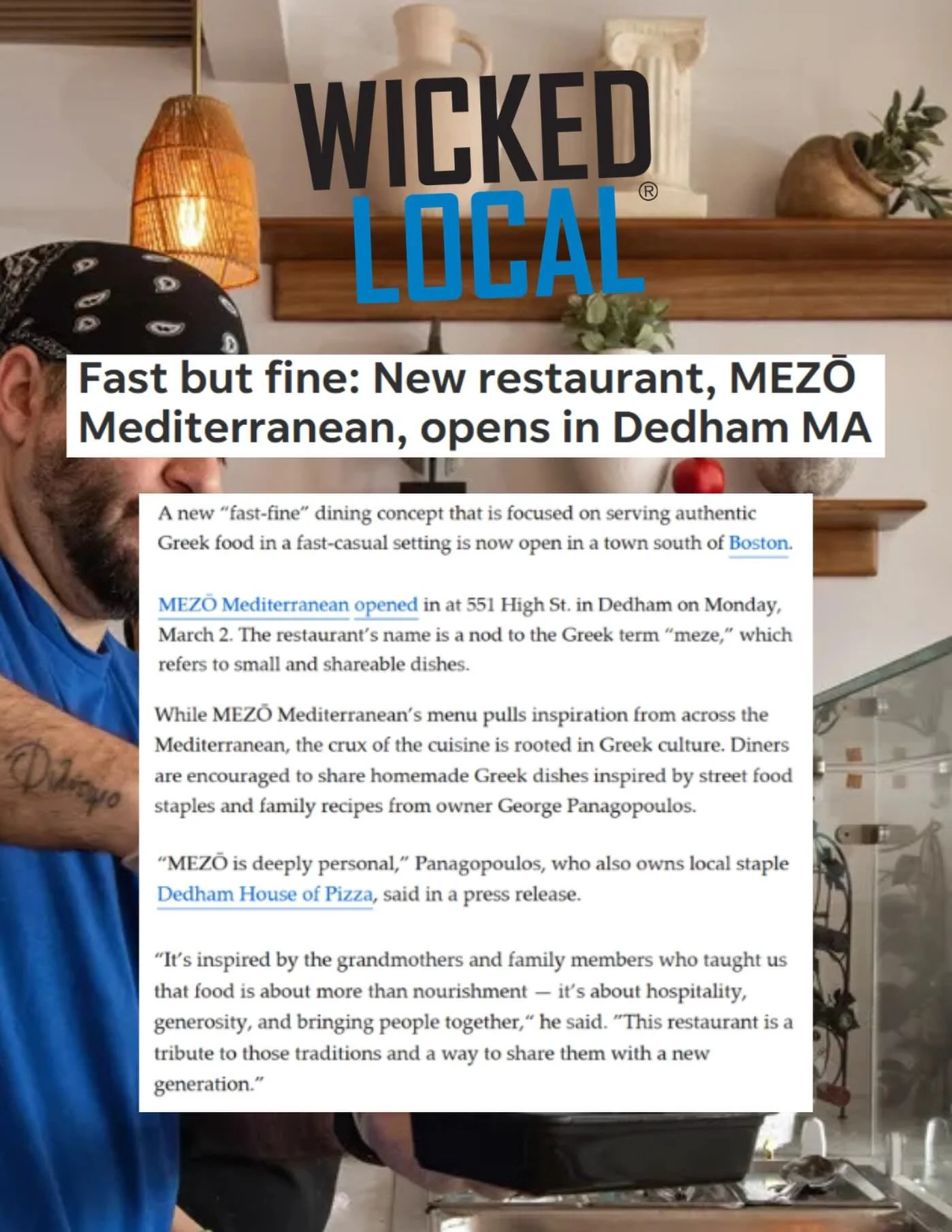 We&rsquo;re incredibly grateful to @wl_dish and @jkt_1125 for this thoughtful feature on the opening of @mezo_mediterranean! 🧿

We&rsquo;re grateful for the support and the chance to share our story with the community. 🙏🏻

Full story + video in th