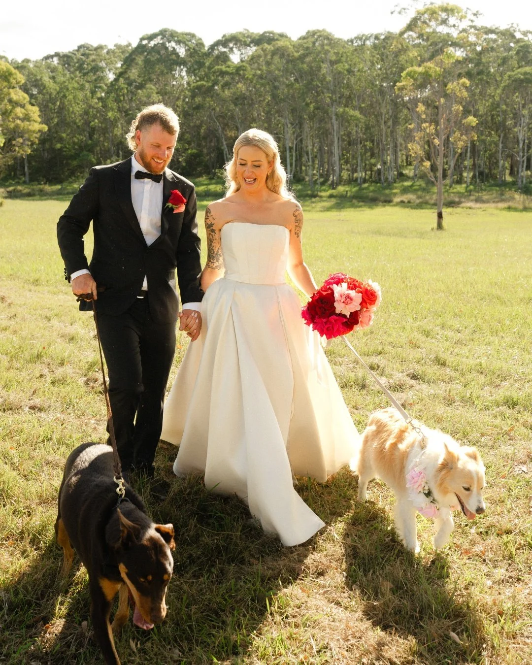 "From our first chat she felt like a friend..."
I met with Bec and Jacob for a couple of dangerously delicious beers to plan their ceremony and had an absolute hoot getting to know them. They're fun, down to earth, cheeky, and so cute toget
