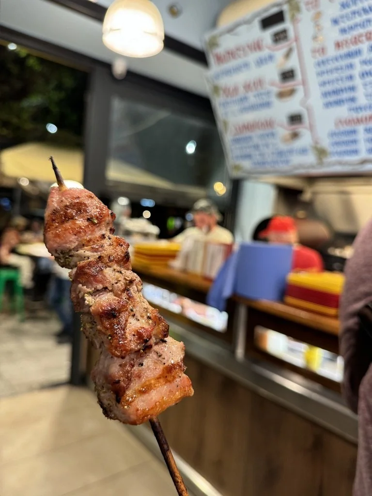 Souvlaki and souvlouri at Derlicatessen souvlakia in Thessaloniki, Thessaloniki Guide where to eat in Thessaloniki souvlakia in Thessaloniki restaurants in Thessaloniki