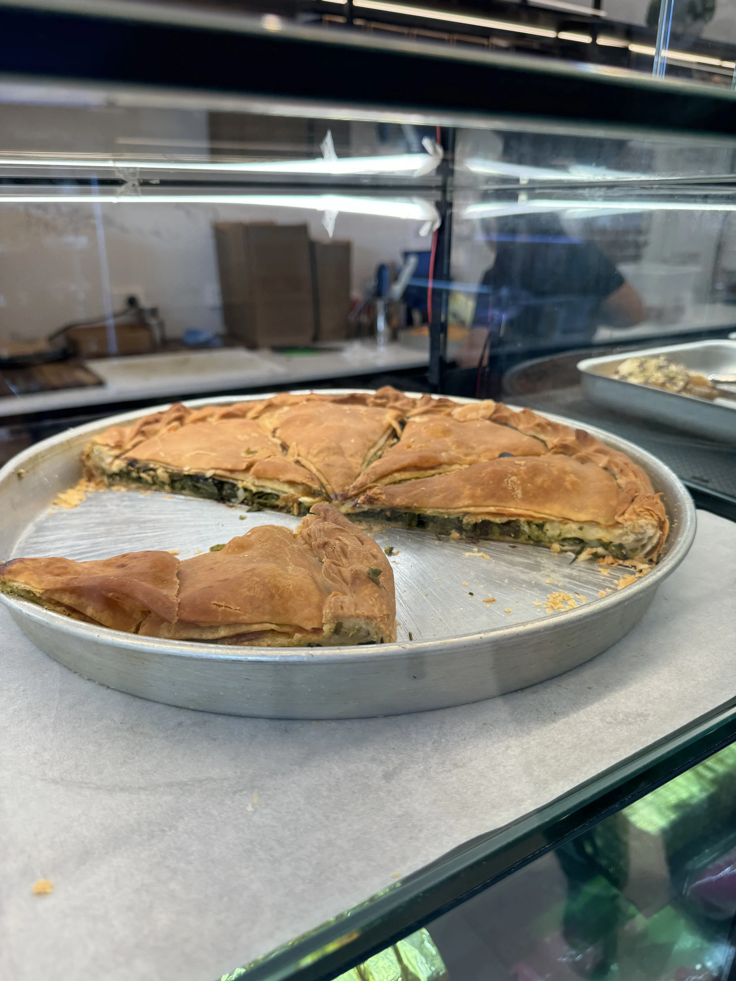 Sweet Filosophy, Oakleigh, Melbourne - spanakopita - Where to eat Greek food in Melbourne - Greek food in Melbourne - Cypriot food in Melbourne - Greek food in Australia - Souvlakination Guide
