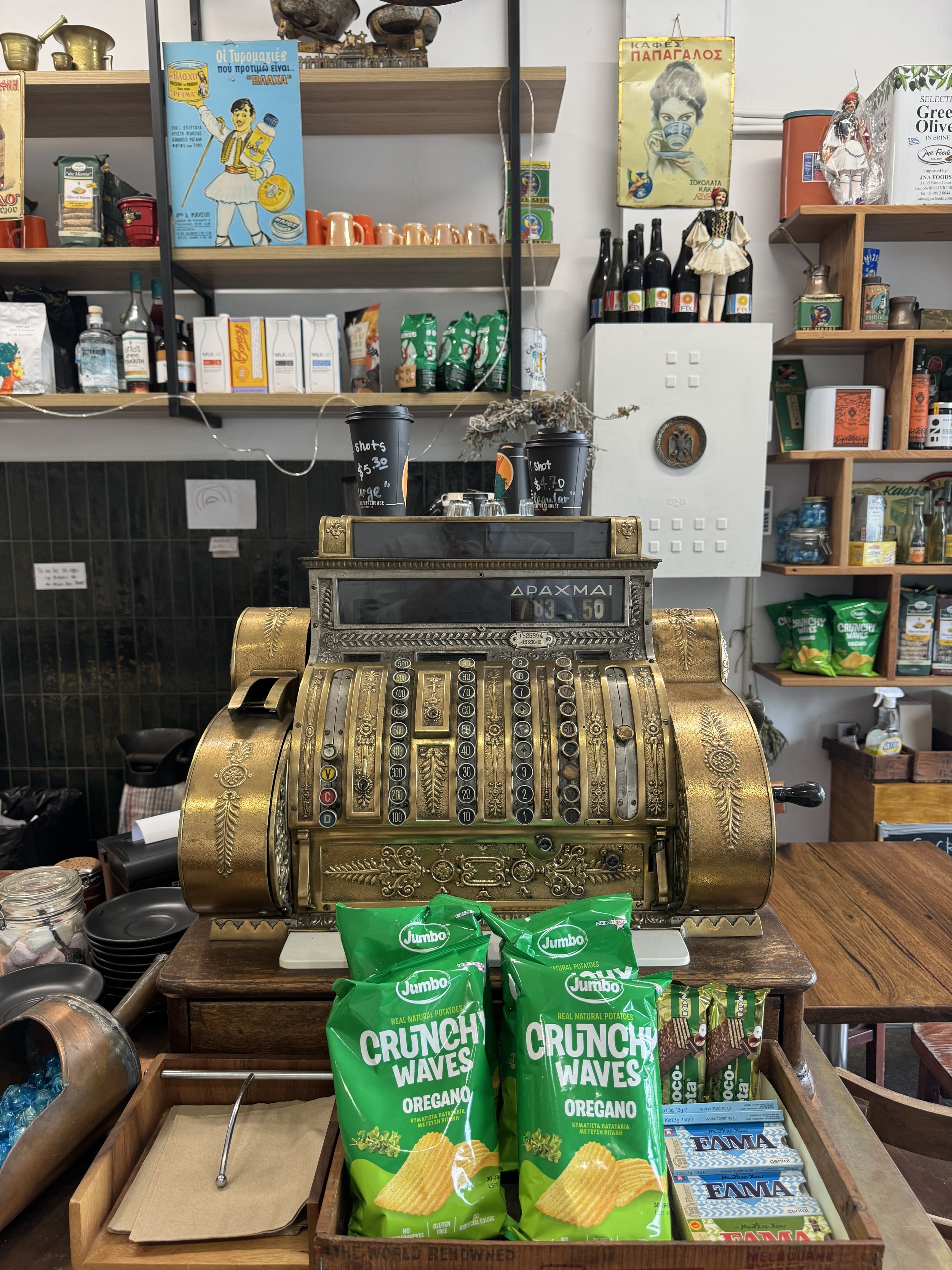 Athos Cafe Deli, Melbourne - Freddo espresso Melbourne - Where to eat Greek food in Melbourne - Greek food in Melbourne - Cypriot food in Melbourne - Greek food in Australia - Souvlakination Guide