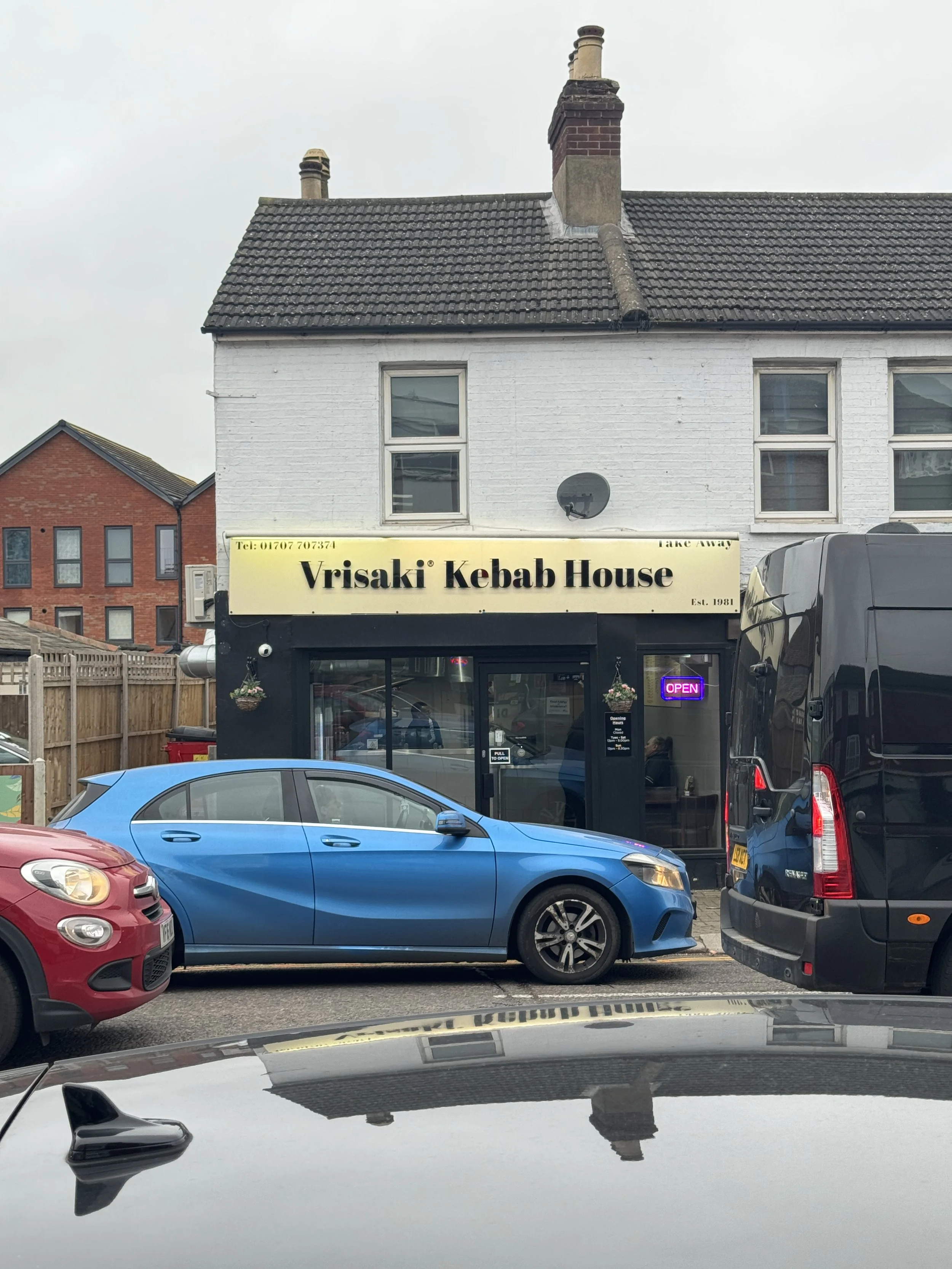 VRISAKI KEBAB HOUSE IS BACK in Potters Bar