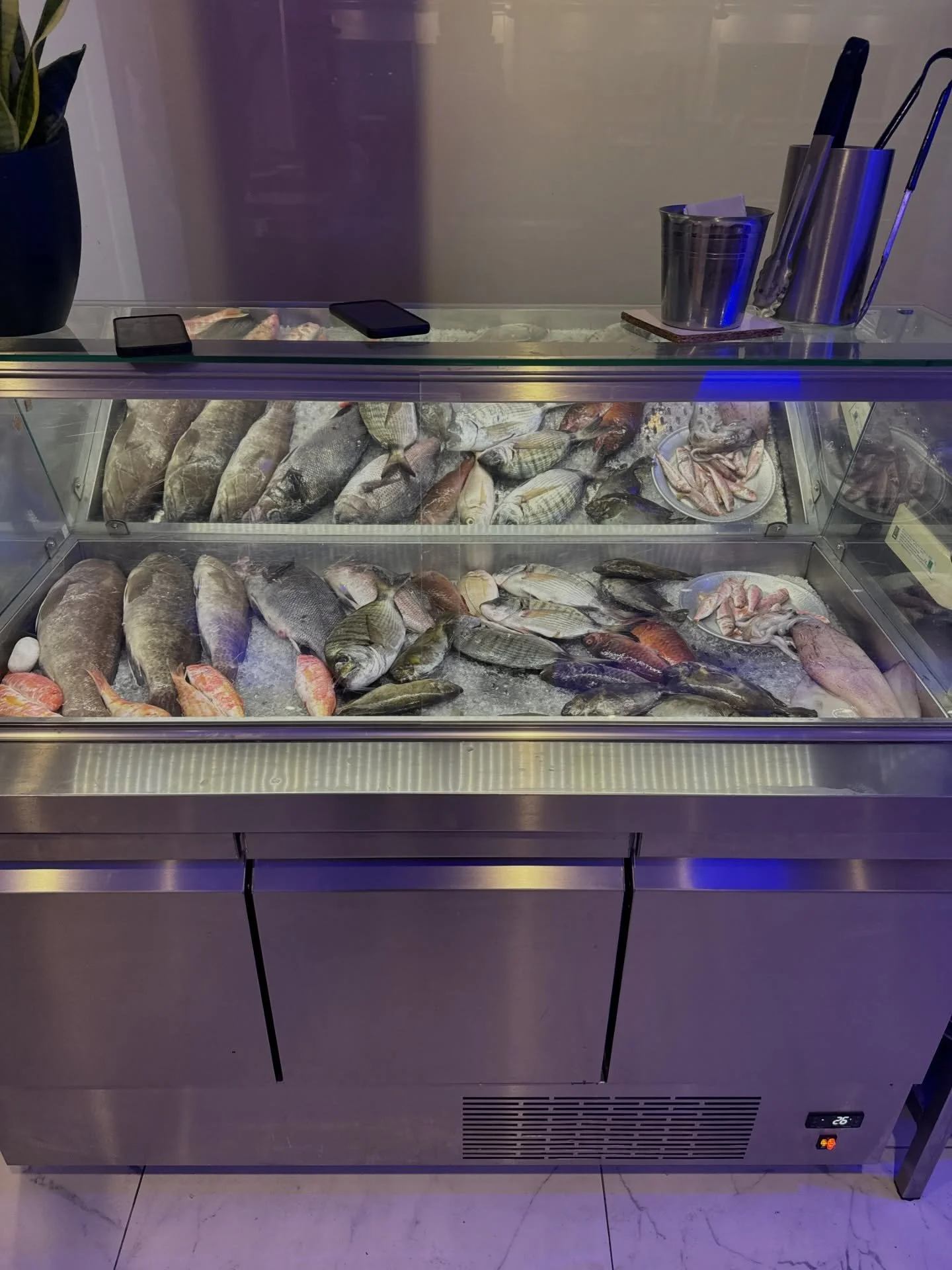 🐟 2nd psarotaverna post of the day:

🇨🇾 Psarolimano in Larnaka (which translates to &lsquo;fish harboor&rsquo; or &lsquo;fishbort&rsquo;). A bit more refined in terms of the presentation and atmosphere than its next-door neighbour (which is in the
