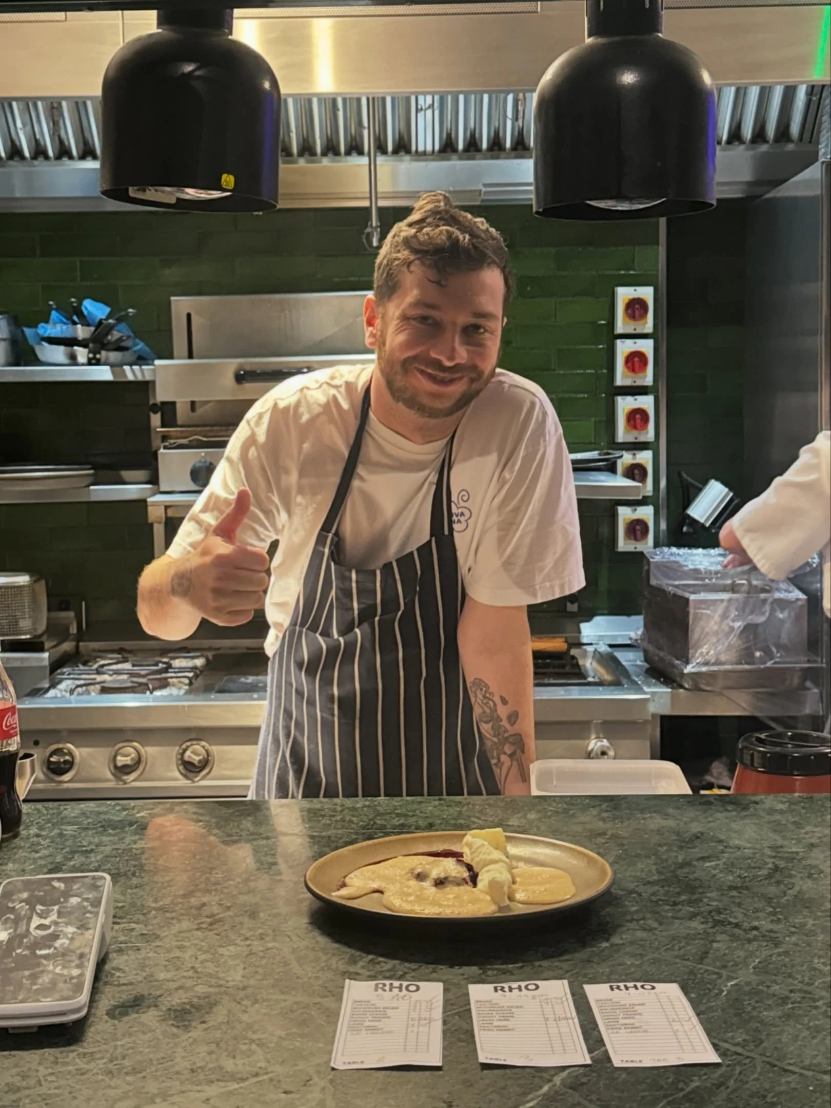 🇬🇷🇬🇧 @milios_marios current residency shows London how to do Greek cuisine in a way that&rsquo;s personal and original, without having to redefine or betray its fundamentals. 

After stints at Noma and Opso, experience across Athens, Kefalonia an
