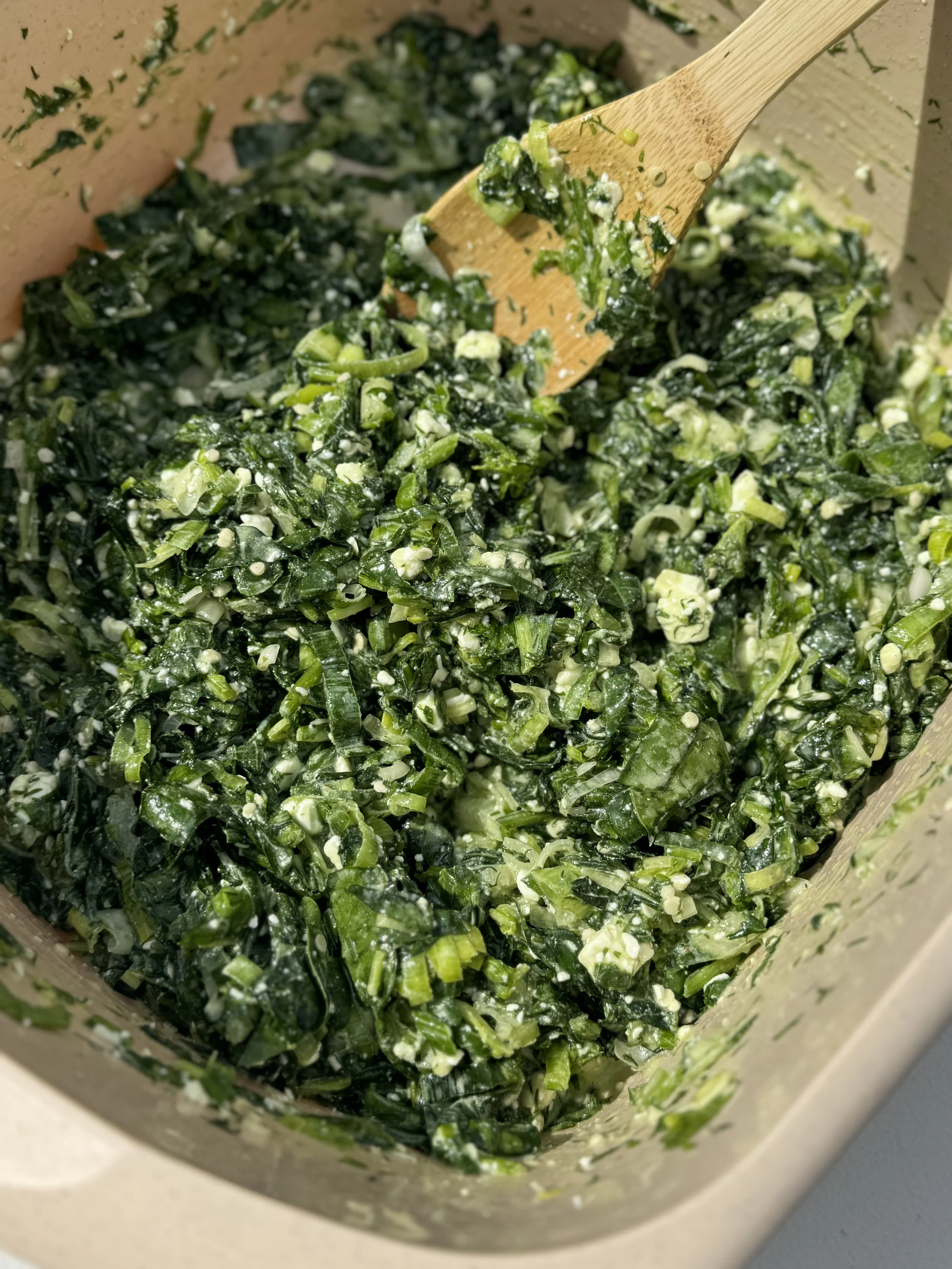 Souvlakination traditional homemade spanakopita hortopita recipe