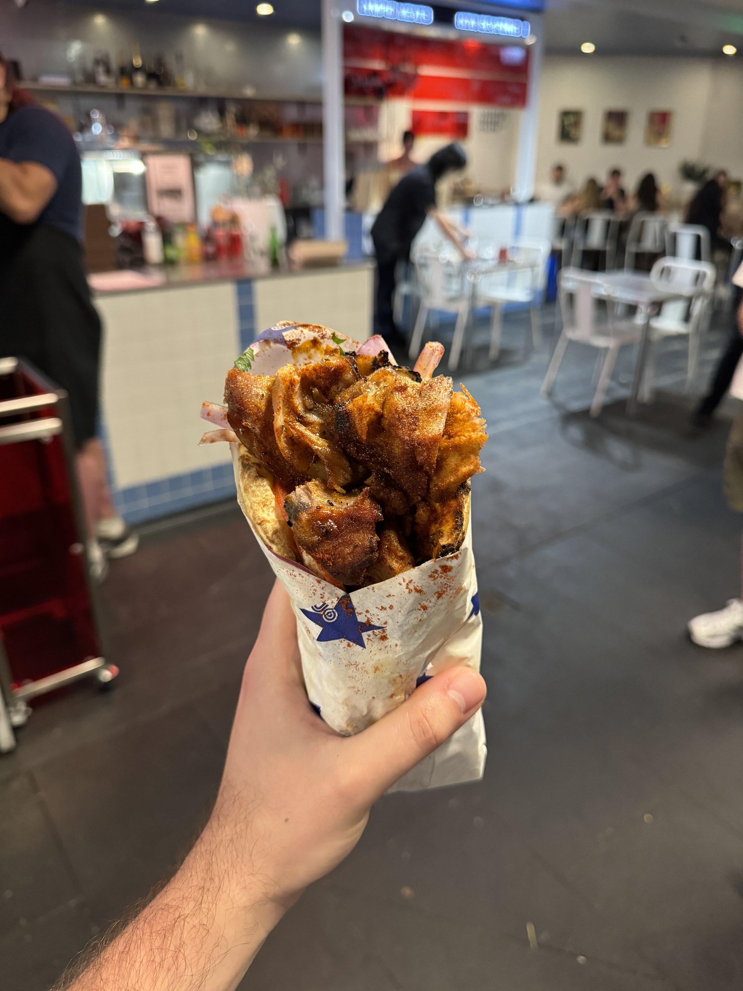 Gyros pita Olympic Meats, Marrickville Souvlakination Guide to Greek food in Sydney Sydney's best Greek restaurants where to eat Greek food in Sydney