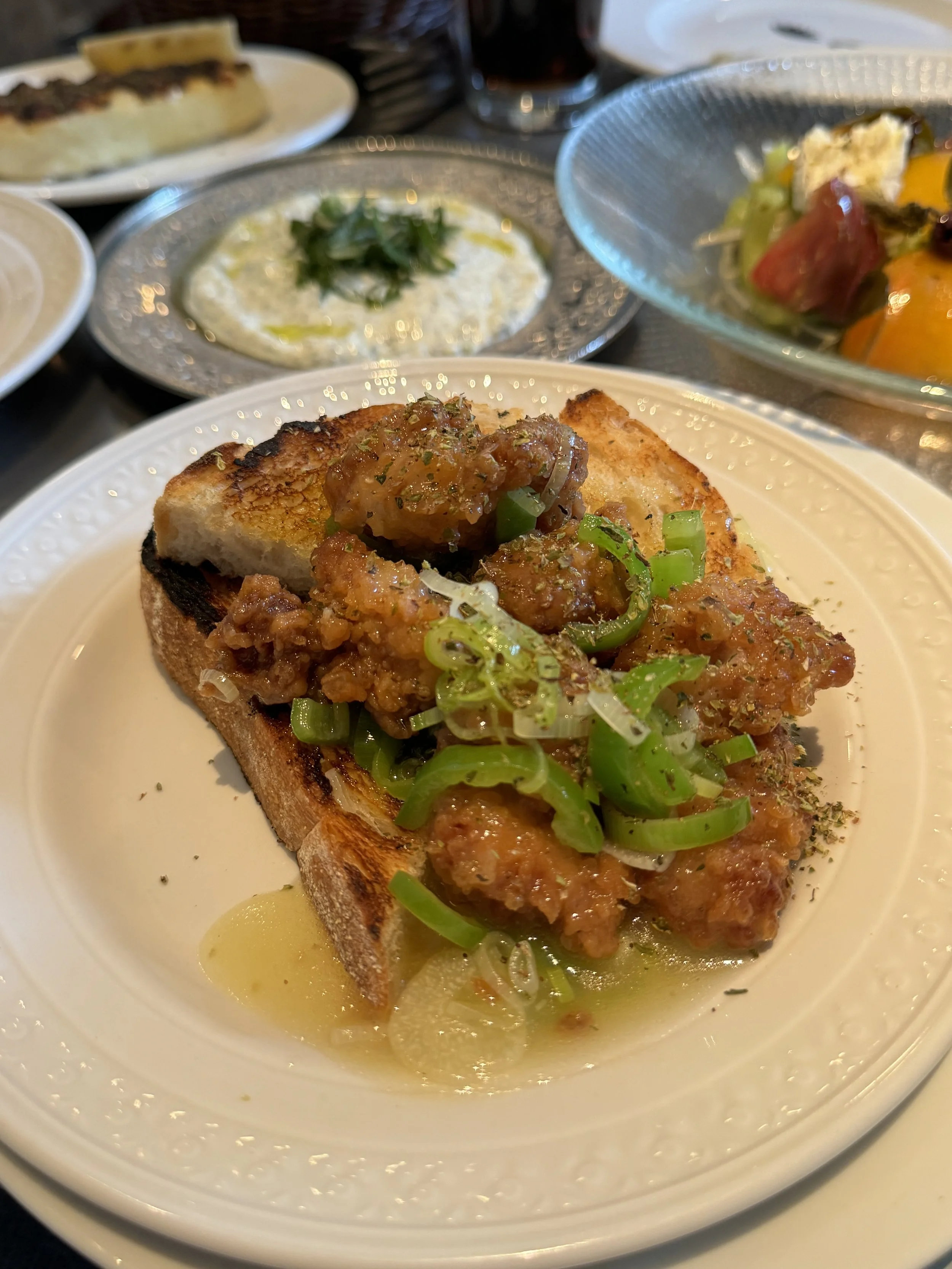 Sweetbreads Zylia Taverna, Greek Cypriot taverna, Covent Garden, London, Nick Molyviatis Barry Karacostas Souvlakination Zylia review Greek restaurants London, Greek food London, Cypriot food London