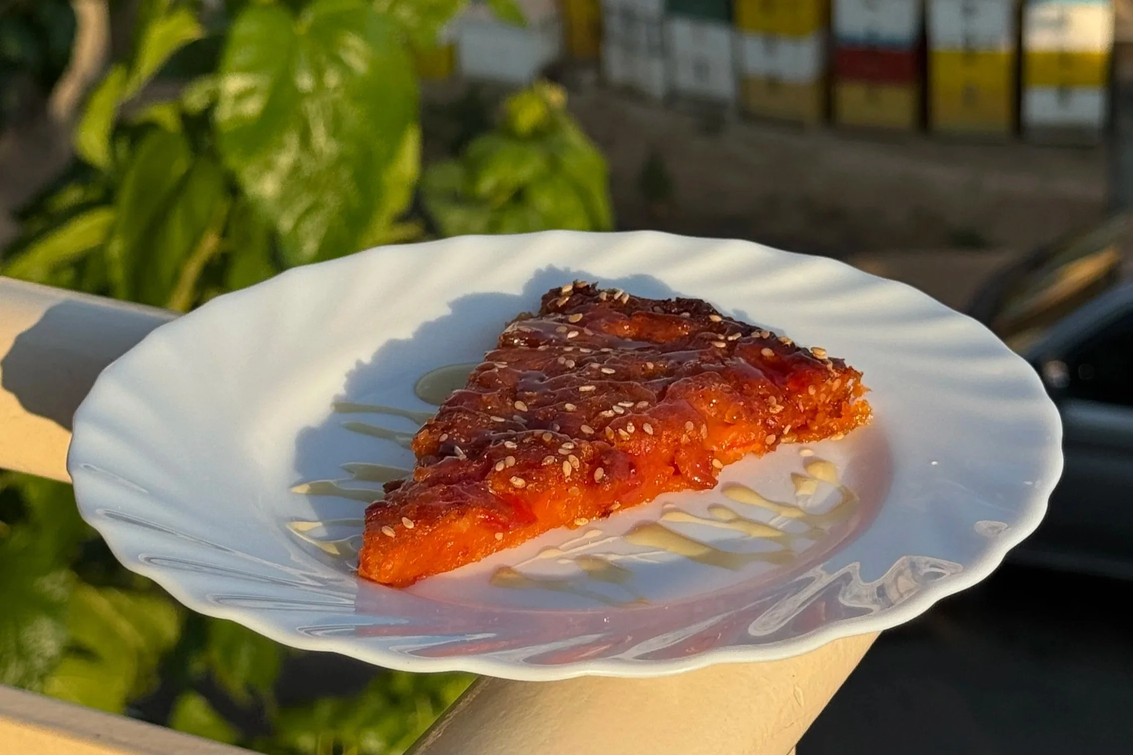 Karpouzopita recipe how to make Greek Cycladic karpouzopita Greek watermelon pie from Milos and Cyclades Greek watermelon pie recipe Souvlakination recipes Greek food recipes