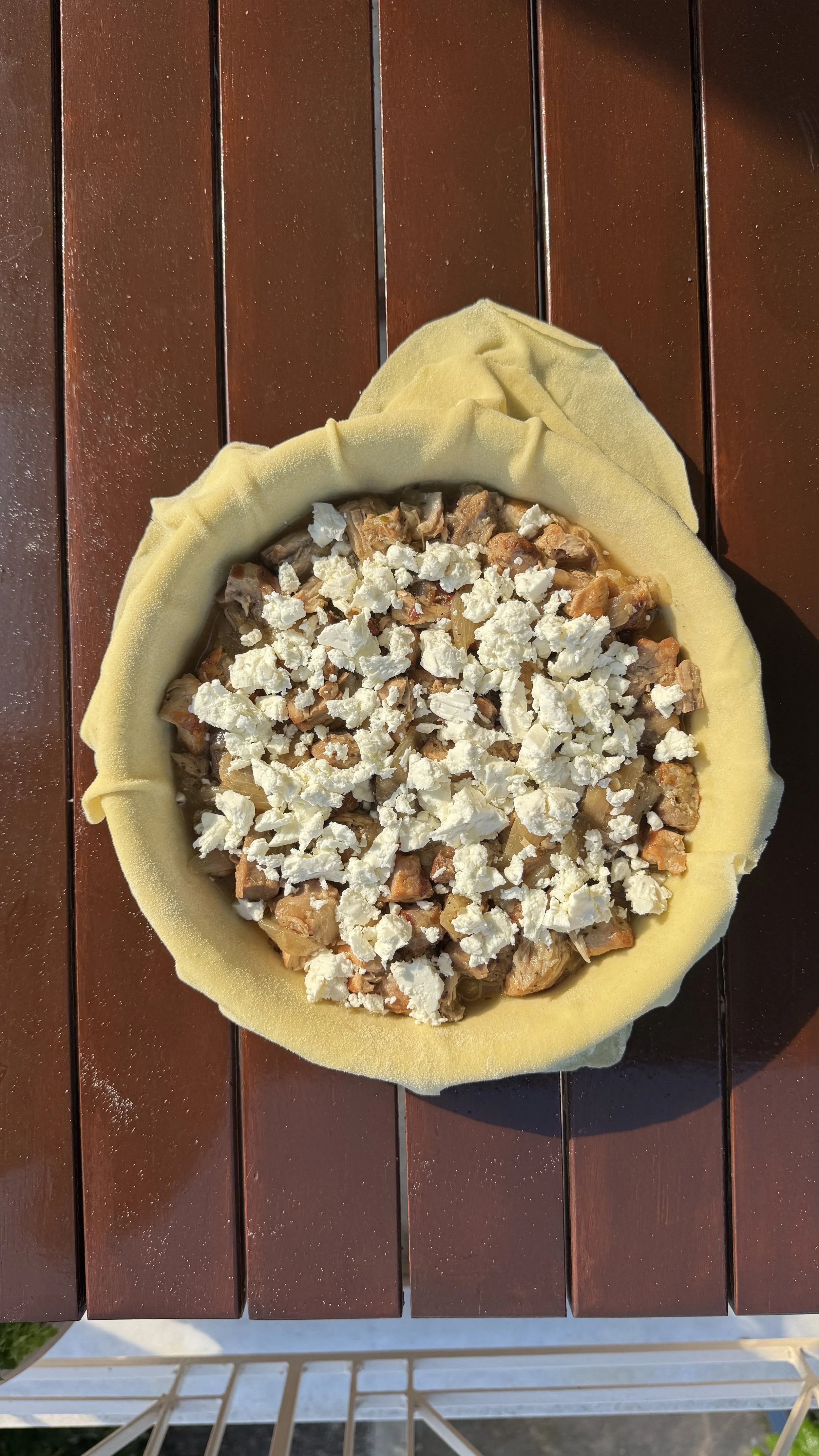 Kreatopita Recipe with leftover souvla &amp; souvlakia