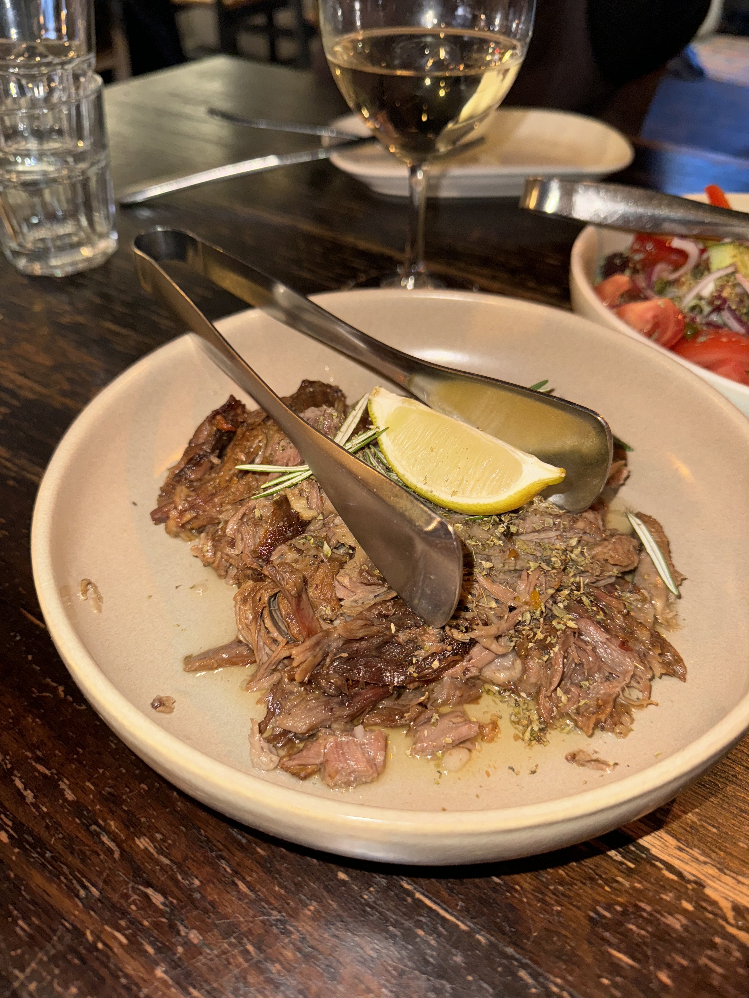 Lamb shoulder - Bahari, Melbourne - Where to eat Greek food in Melbourne - Greek food in Melbourne - Cypriot food in Melbourne - Greek food in Australia - Souvlakination Guide